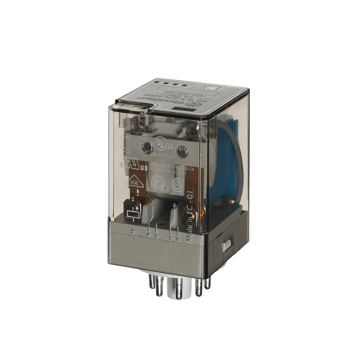 FINDER - RELE' INDUSTRIALE 2 CONTATTI 10A OCTAL 601290120074