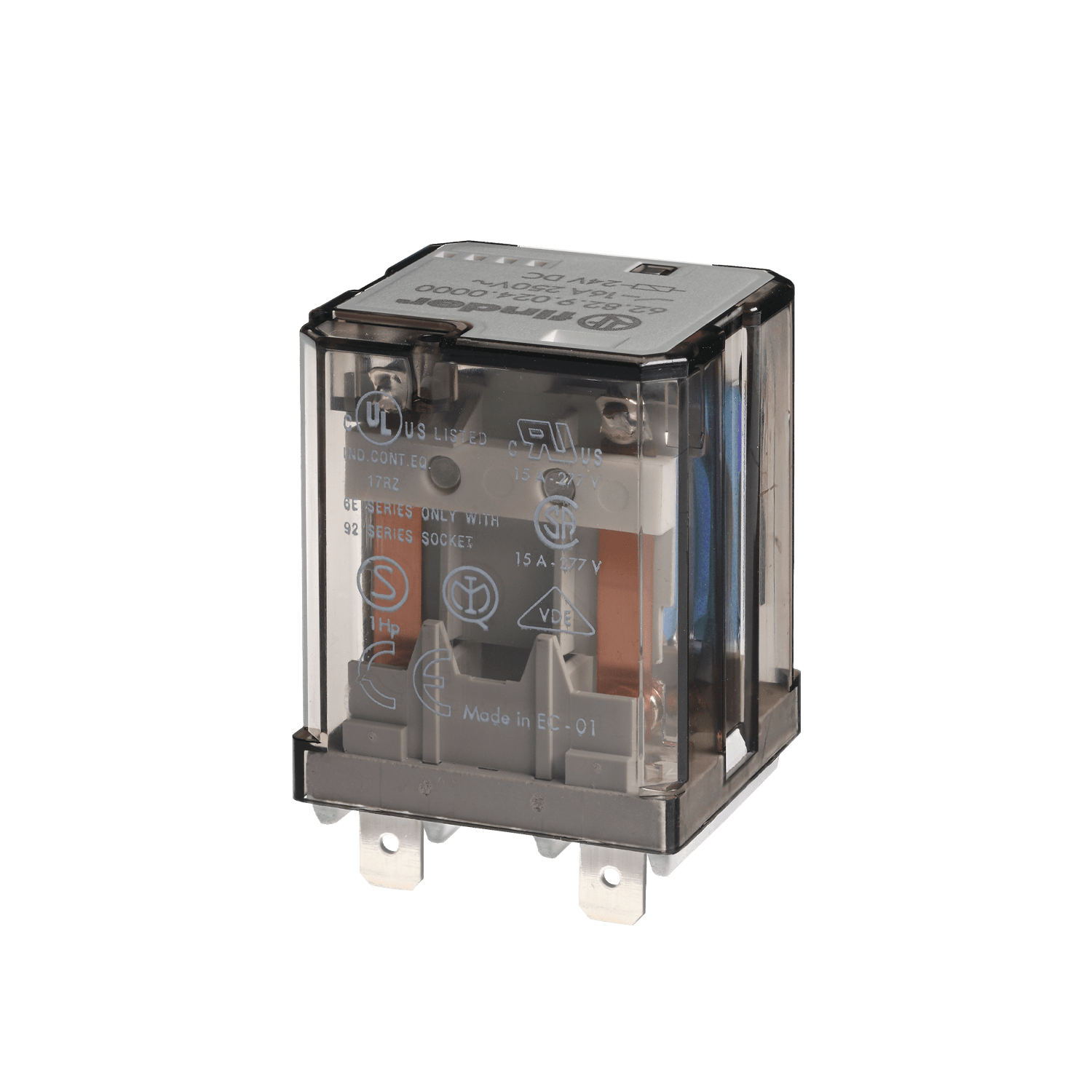 FINDER - RELE' DI POTENZA 2 CONTATTI 16A FASTON25 628291104009