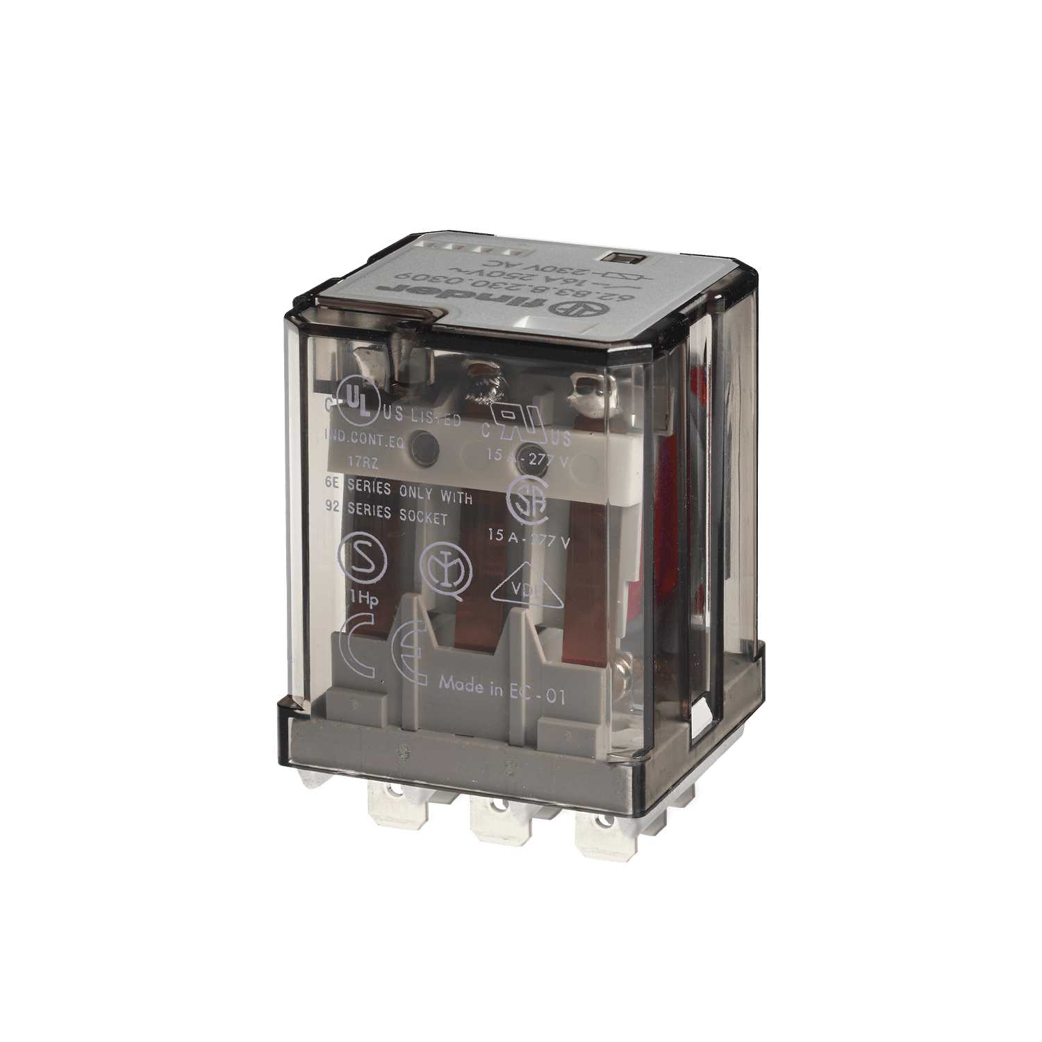 FINDER - RELE' DI POTENZA 3 CONTATTI 16A FASTON25