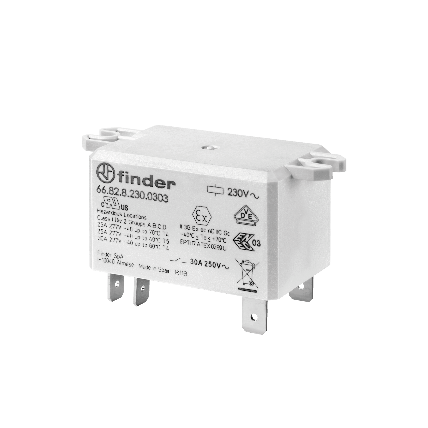 FINDER - RELE' DI POTENZA 2 CONTATTI 30A