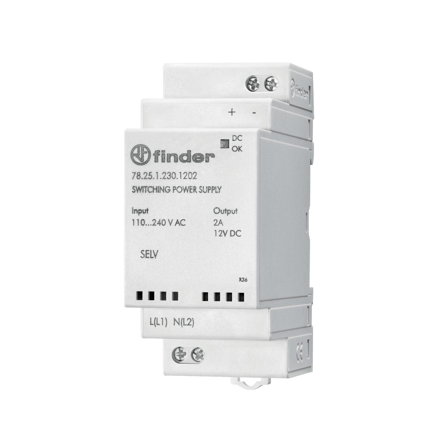 FINDER - ALIMENTATORE SWITCHING 25W 12VDC 2.1A