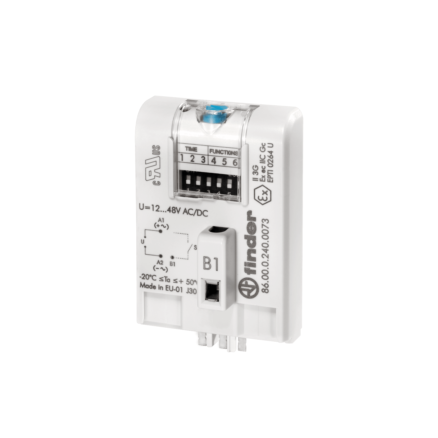 FINDER - MODULO TEMPORIZZATO MULTIFUNZIONE PLUG-I 860002400073