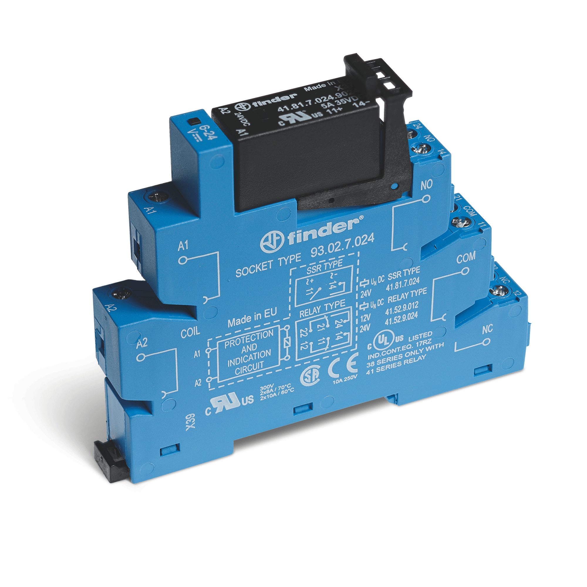 FINDER - INTERFACCIA MODULARE SSR 1NO MORS.BUSSOL 383100249024