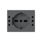 4BOX - PRESA P503 VIMAR LINEA NERA 4BPP503.V30G