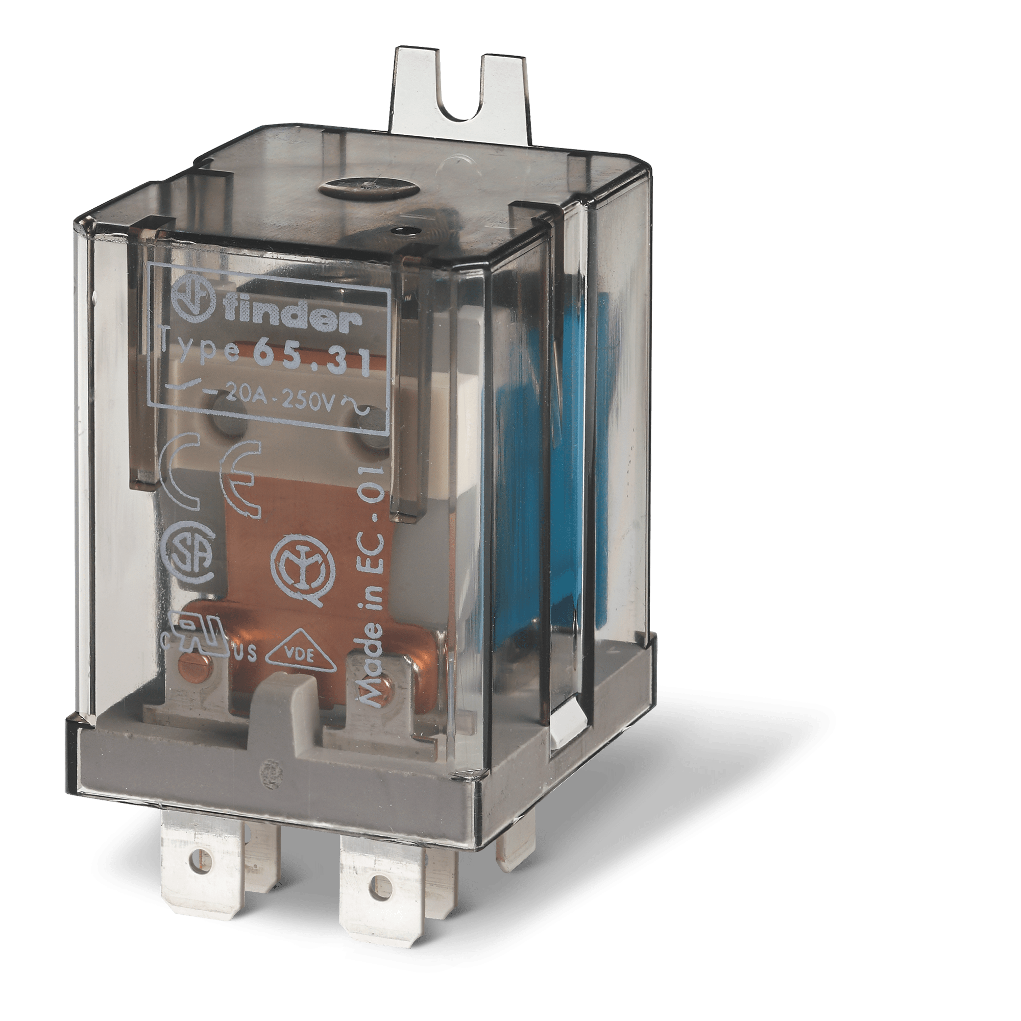 FINDER - RELE' DI POTENZA 1NO+1NC 20A