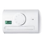 FINDER - TERMOSTATO DIGIT BIANCO 1CO 5A BATT