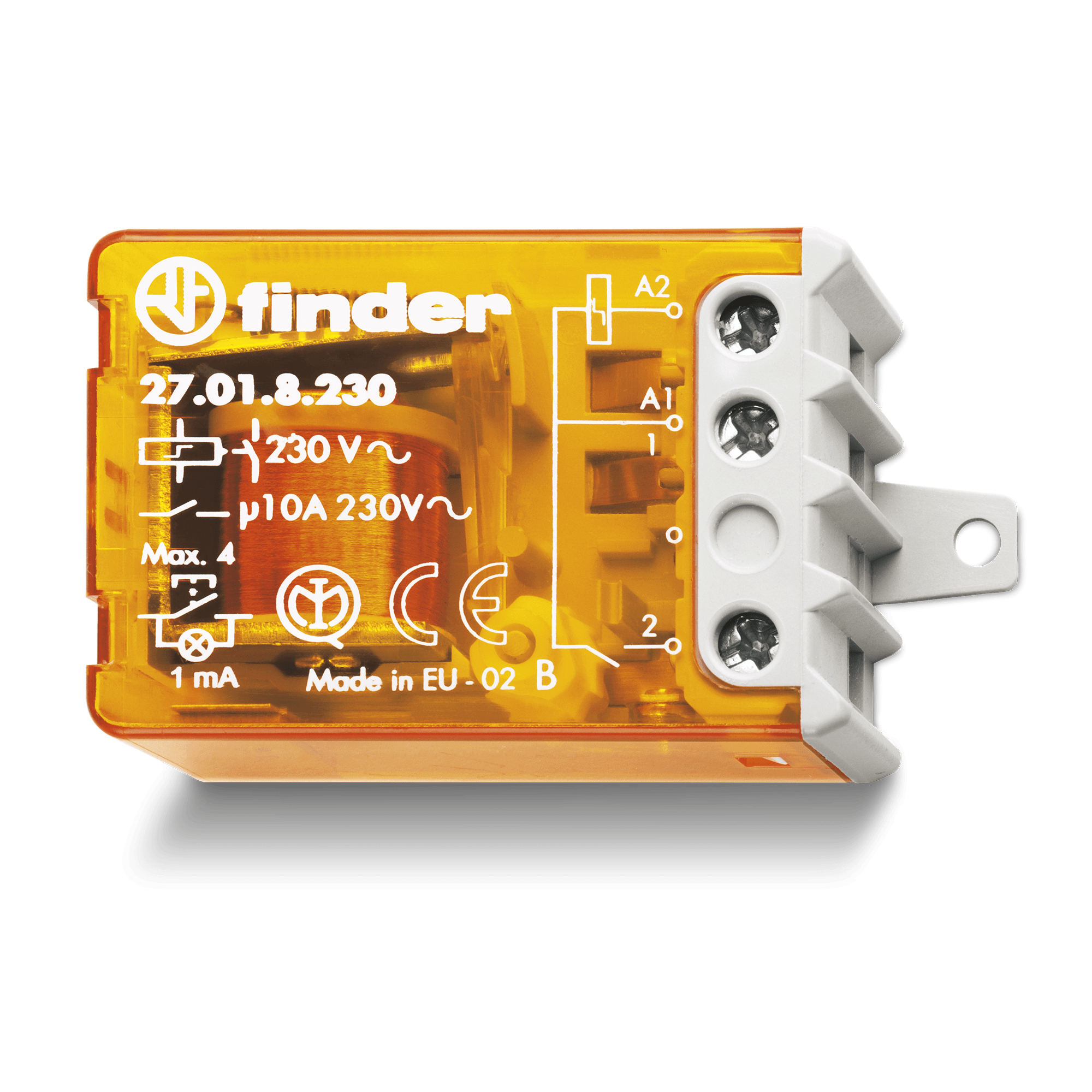 FINDER - RELE' AD IMPULSI PANNELLO 10A