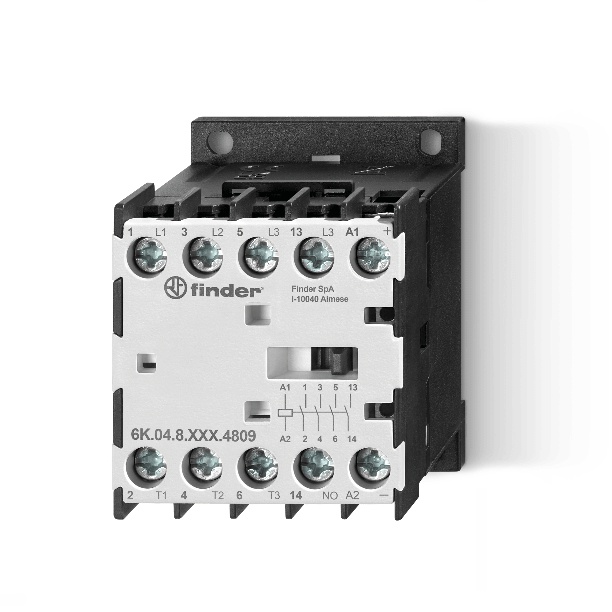 FINDER - MINI CONTATTORE INDUSTRIALE 4NO BOBINA D
