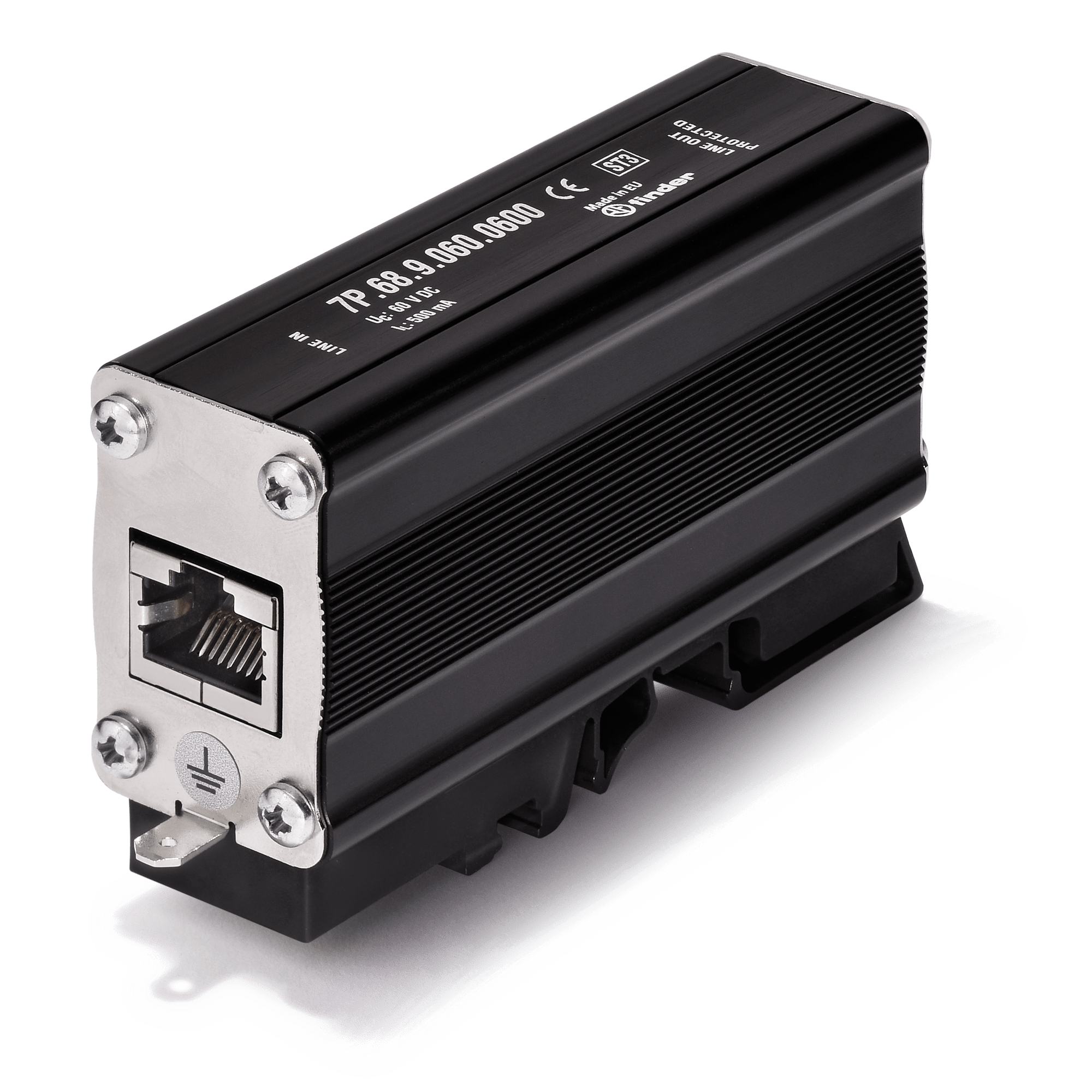 FINDER - SPD CLASSE3 LINEA DATI CAT 6-60 V DC RJ4