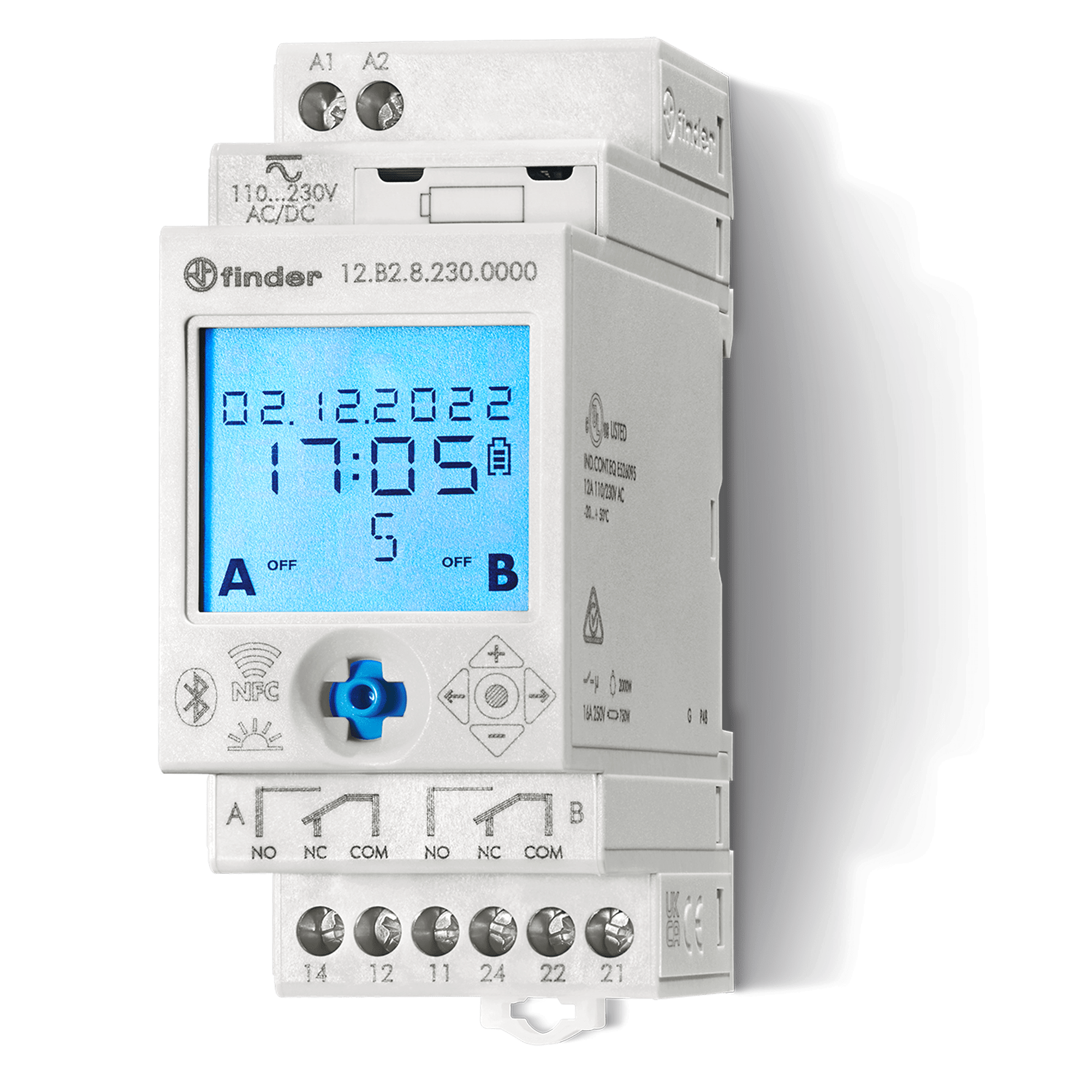 FINDER - OROLOGIO ASTRO ANNUALE 35MM BLUETOOTH NF