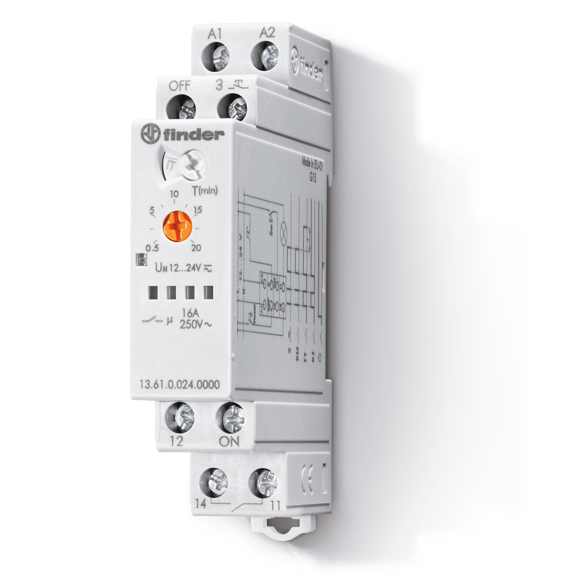 FINDER - RELE' ELETTRON.MULTIFUNZIONE CENTRAL OFF 136100240000