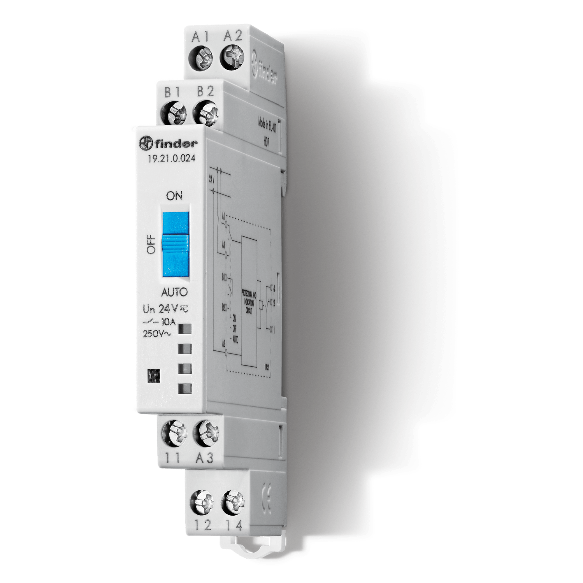 FINDER - INTERFACCIA MOD AUTO/OFF/ON 1CO 10A 192100240000