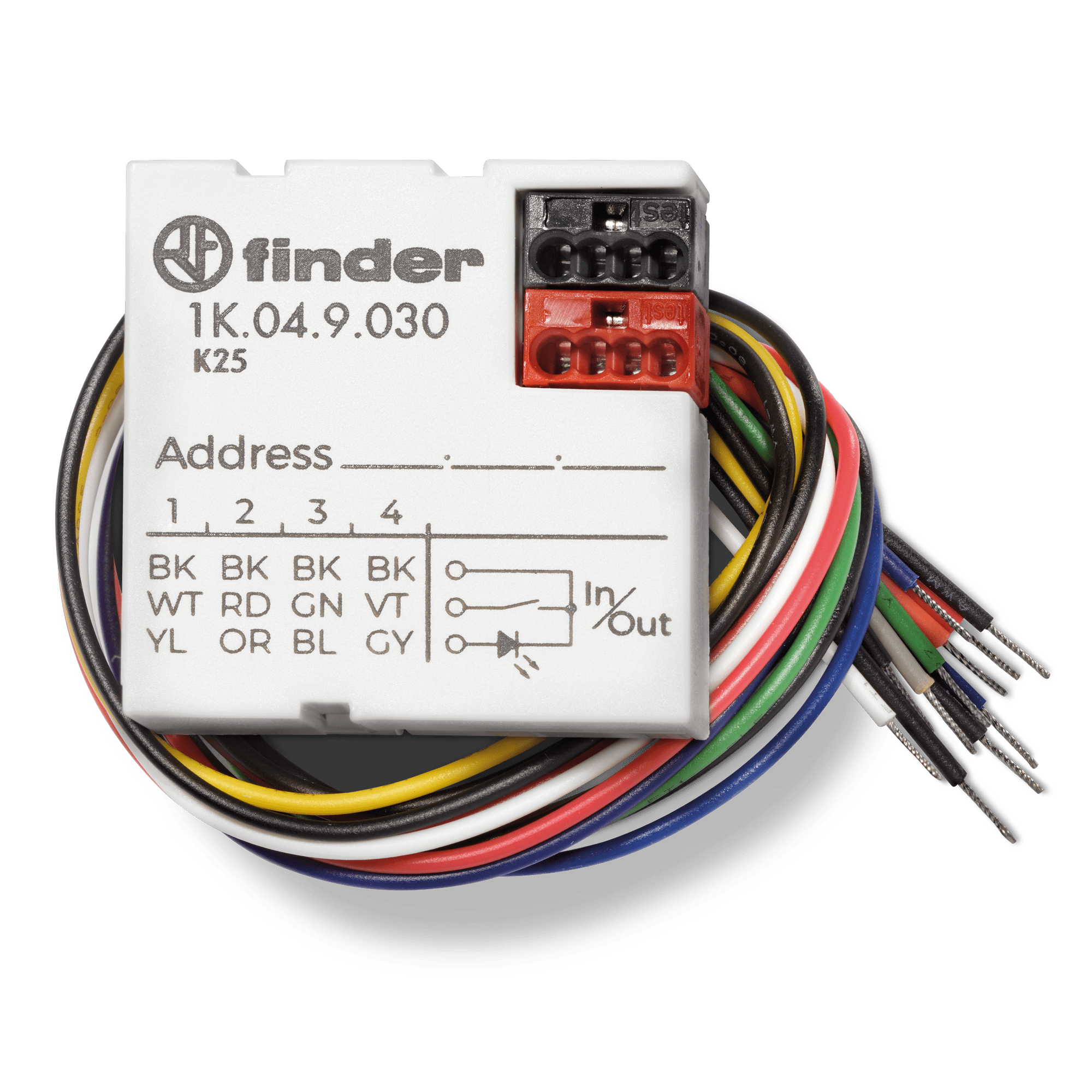FINDER - INTERFACCIA UNIVERSALE 4IN/4OUT KNX