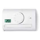 FINDER - TERMOSTATO DIGIT BIANCO 1CO 5A BATT