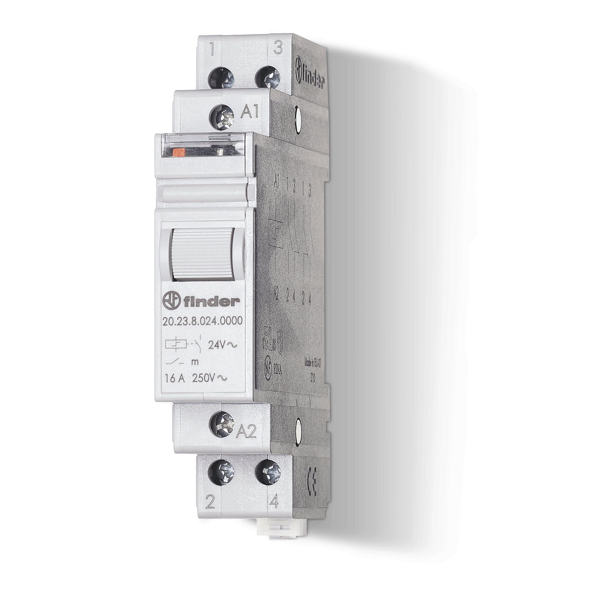 FINDER - RELE' AD IMPULSI 17.5MM 1NO+1NC 16A 202380244000