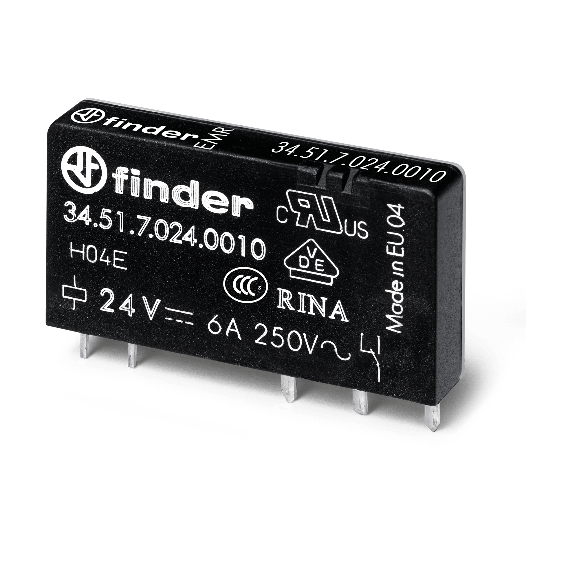 FINDER - MINI RELE' PER C.S. EMR 1CONTATTO 6A 345170124310