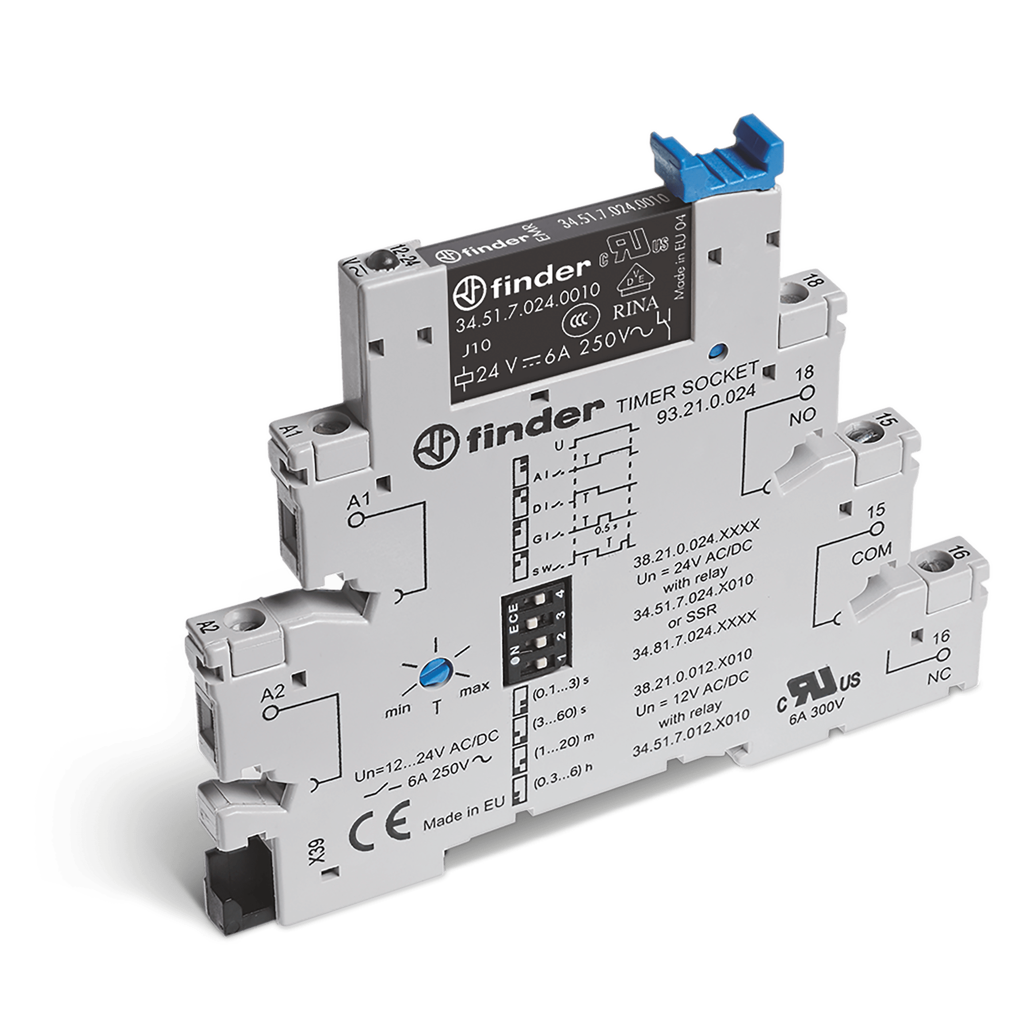 FINDER - INTERFACCIA TEMPORIZZATA MULTIFUNZ. 6,2M 382100240060SPB