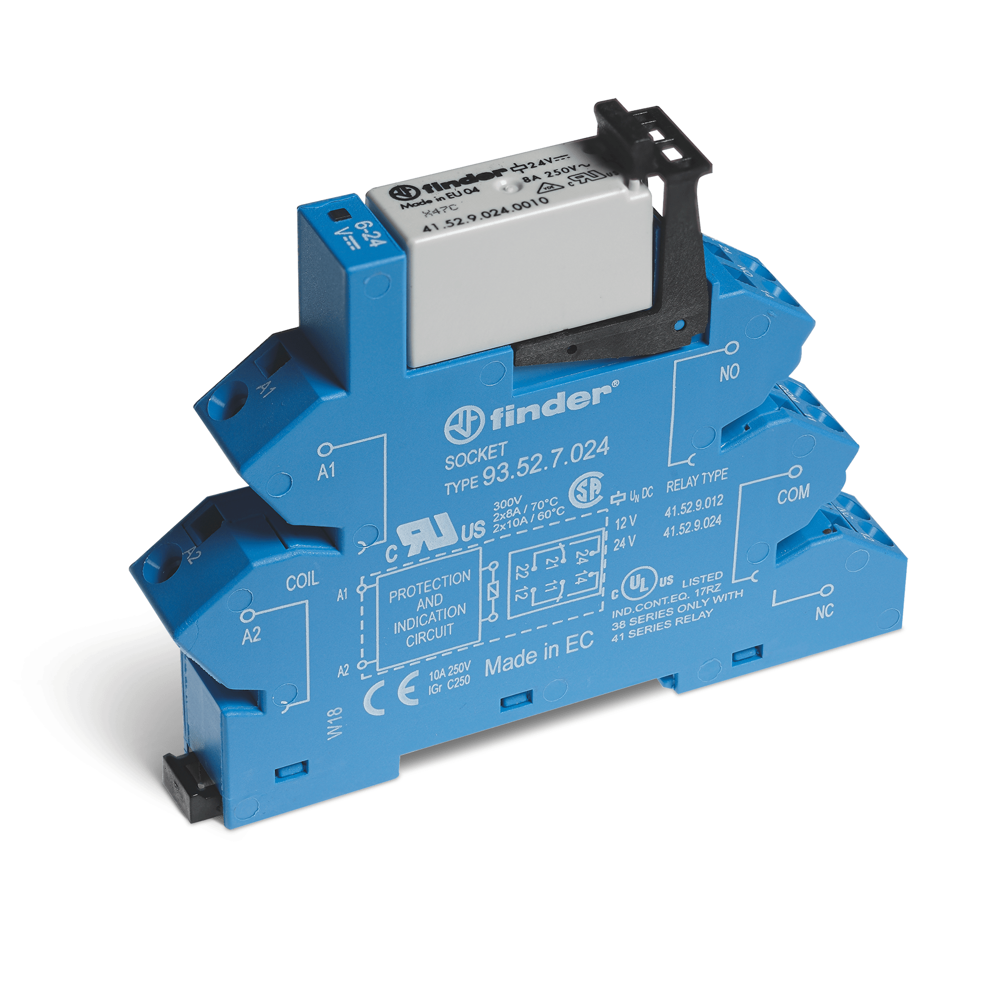 FINDER - INTERFACCIA MODULARE EMR 2CO MORS.MOLLA 386202400060SPB