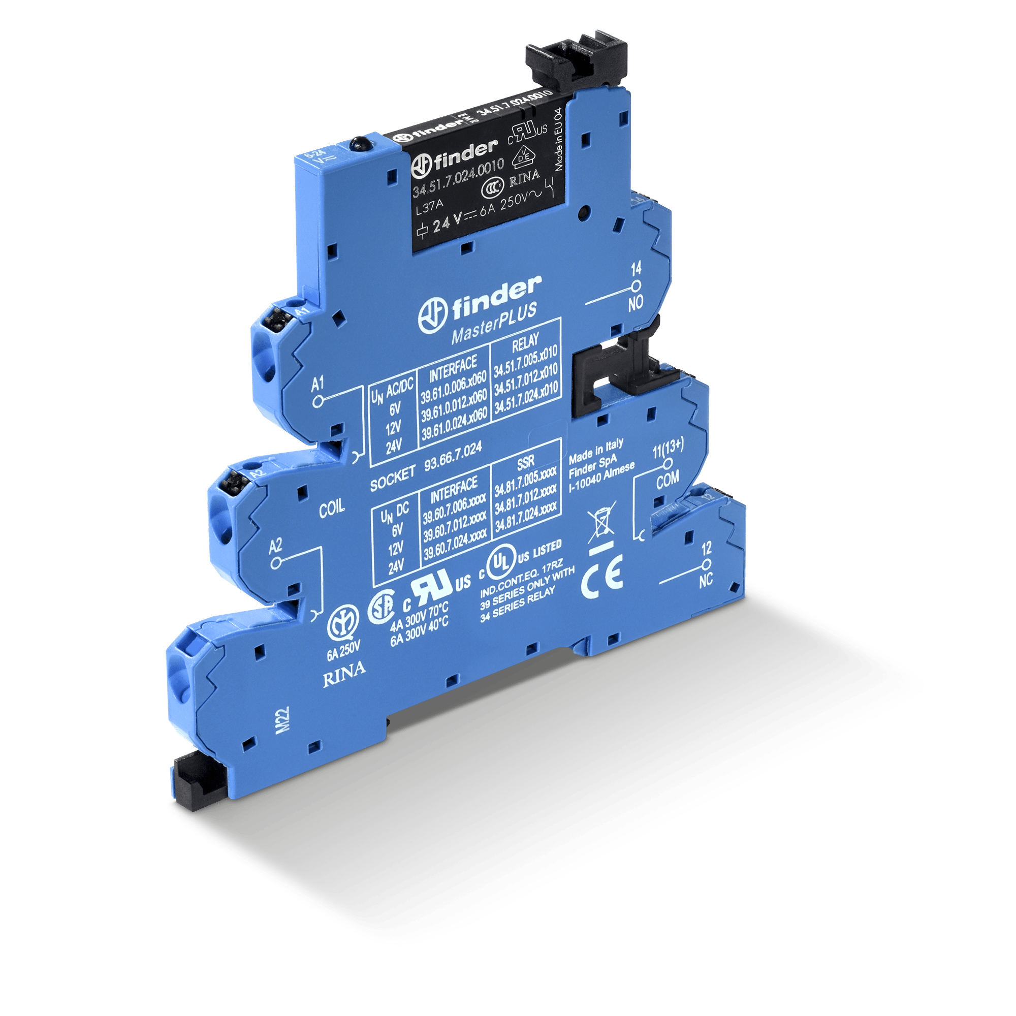 FINDER - MASTERPLUS INTERFACCIA EMR 1CO MORSPUSH- 396171250060