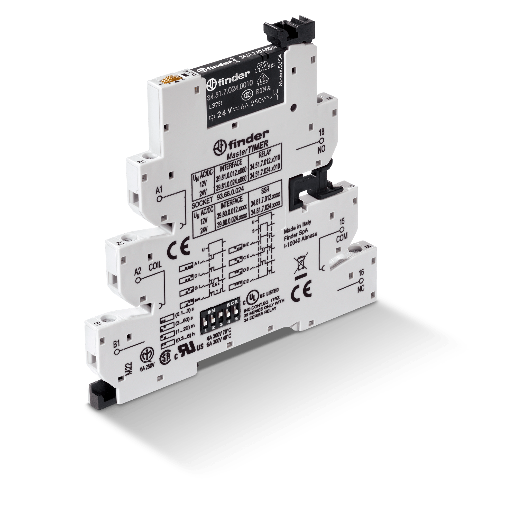 FINDER - MASTERTIMER INTERFACCIA EMR 1CO MORS.BUS