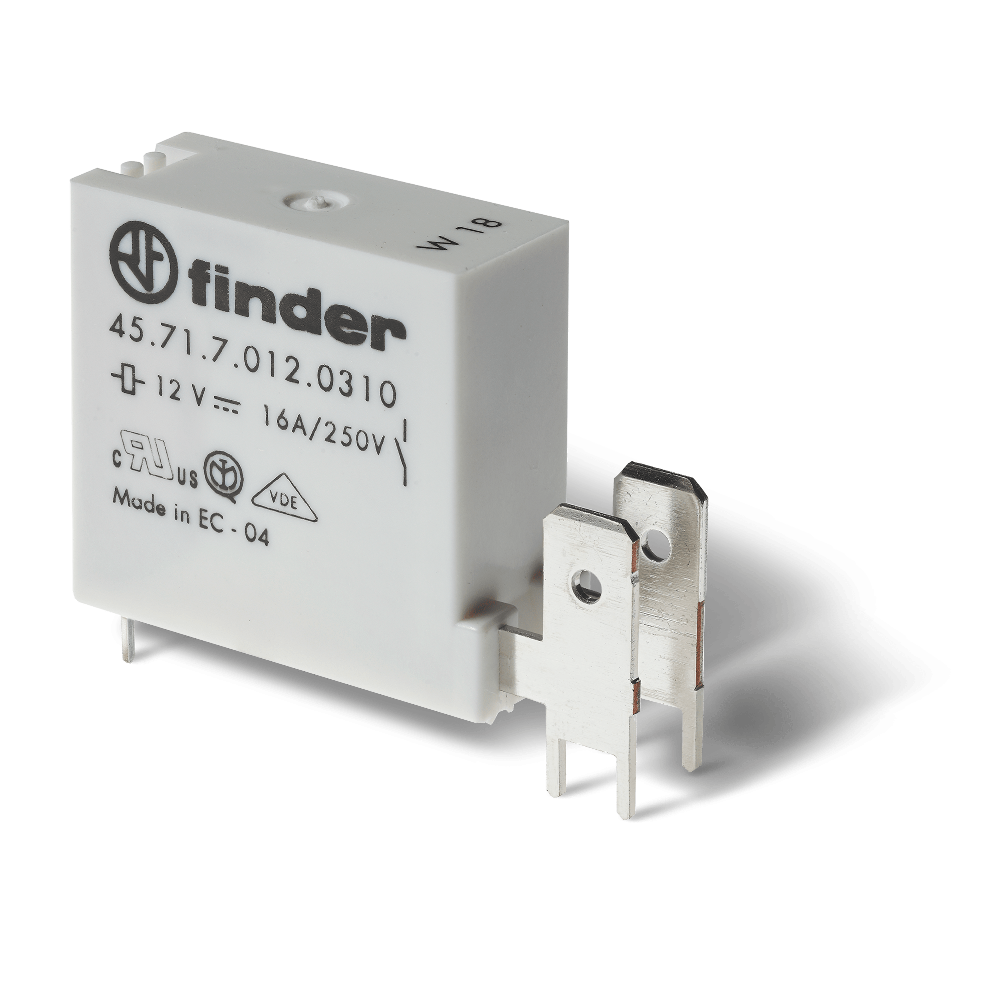 FINDER - MINI RELE' PER C.S. + FASTON 250 1NO 457170241311