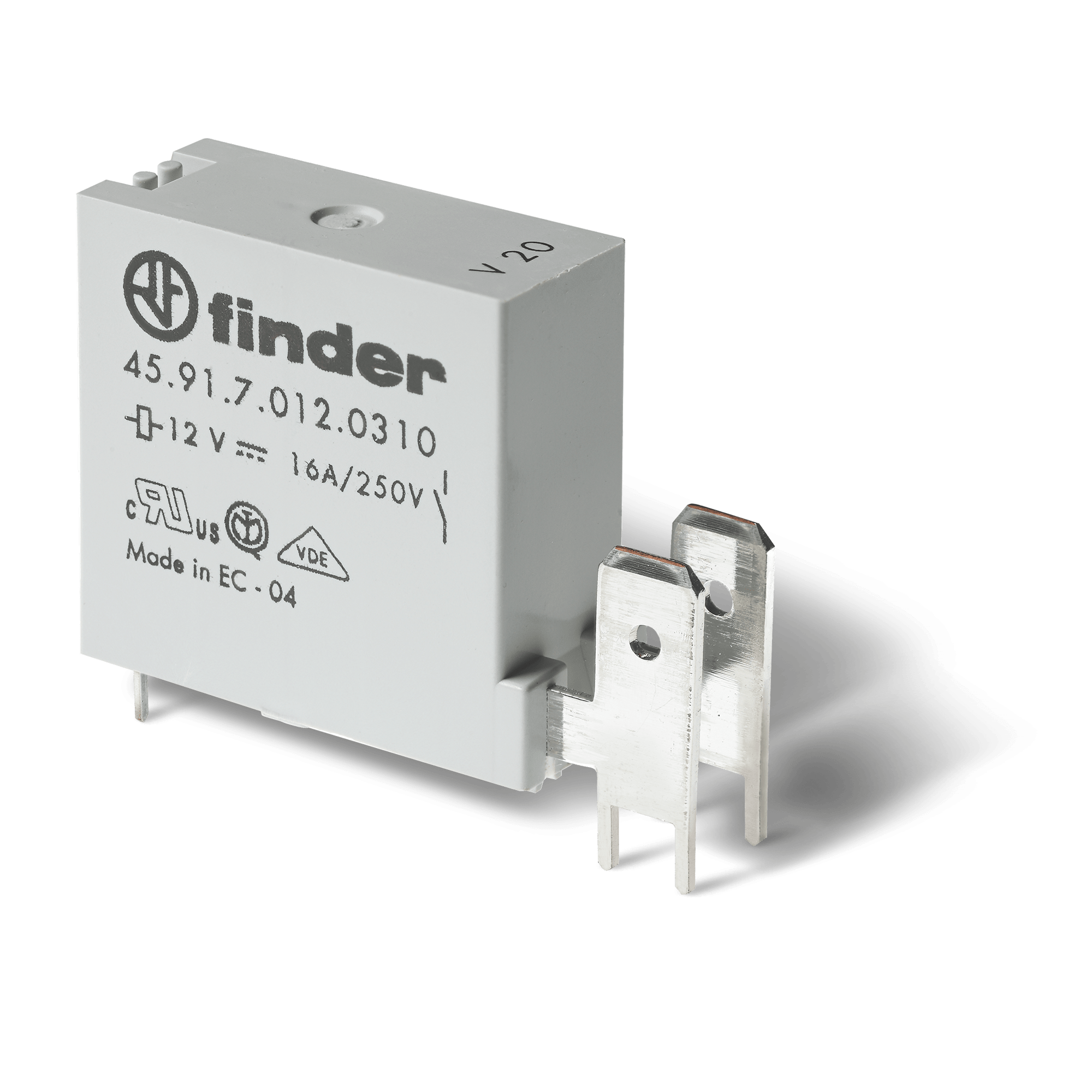 FINDER - MINI RELE' PER C.S. + FASTON 250 1NO 459170600310