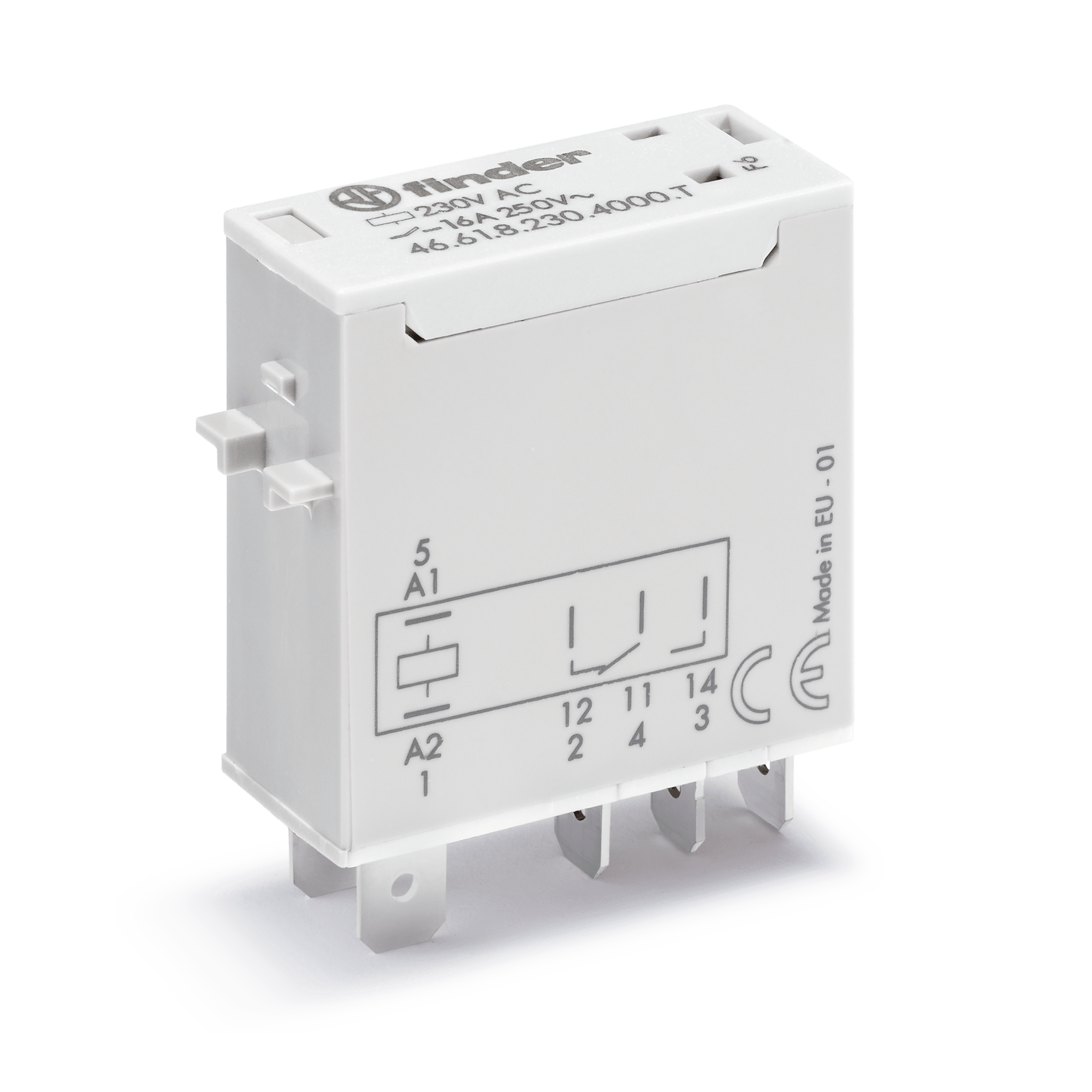 FINDER - MINI RELE' INDUSTRIALE 1 CONTATTO 466190724000T