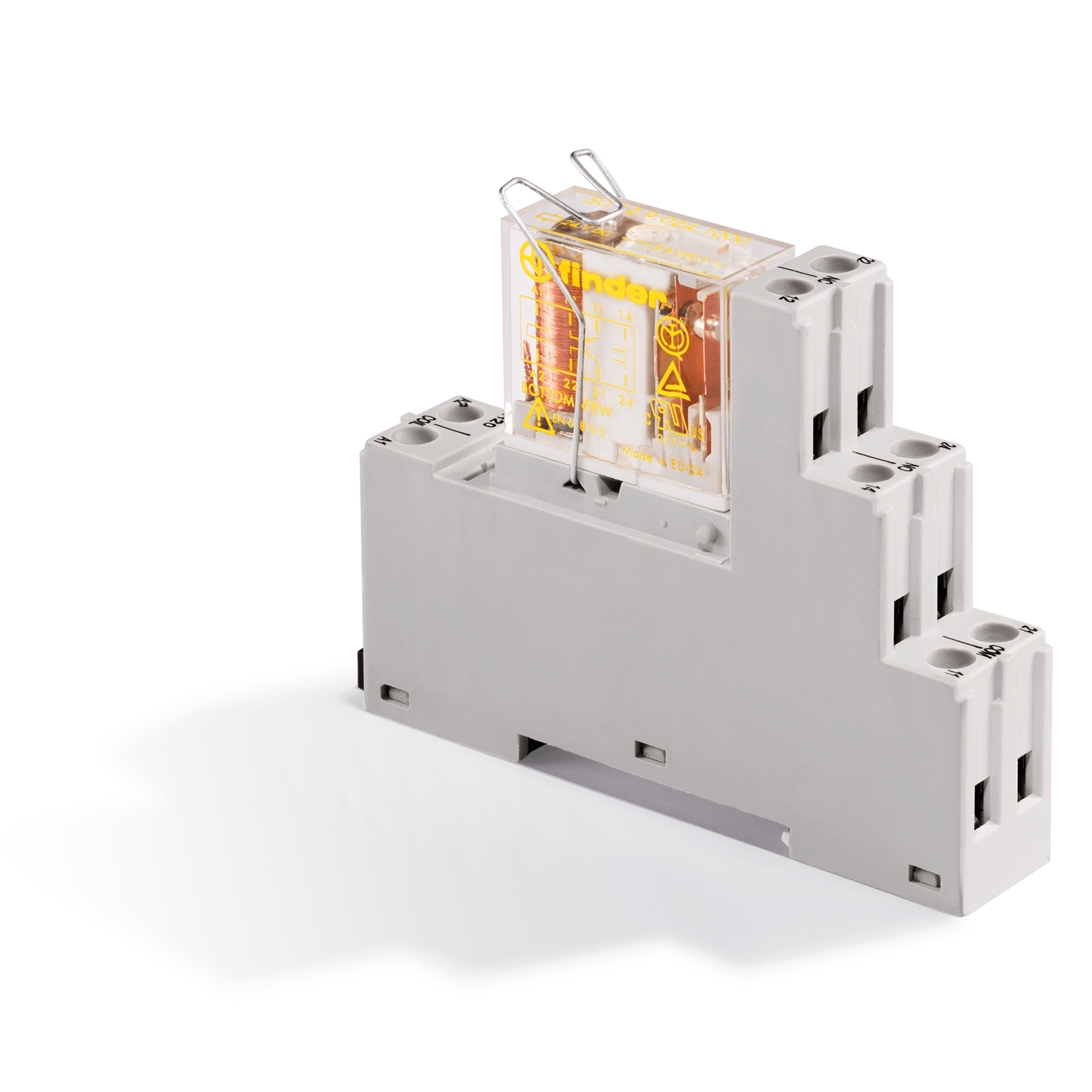 FINDER - INTERFACCIA MODULARE RELE' SICUREZZA 2 C 481290245007SMB