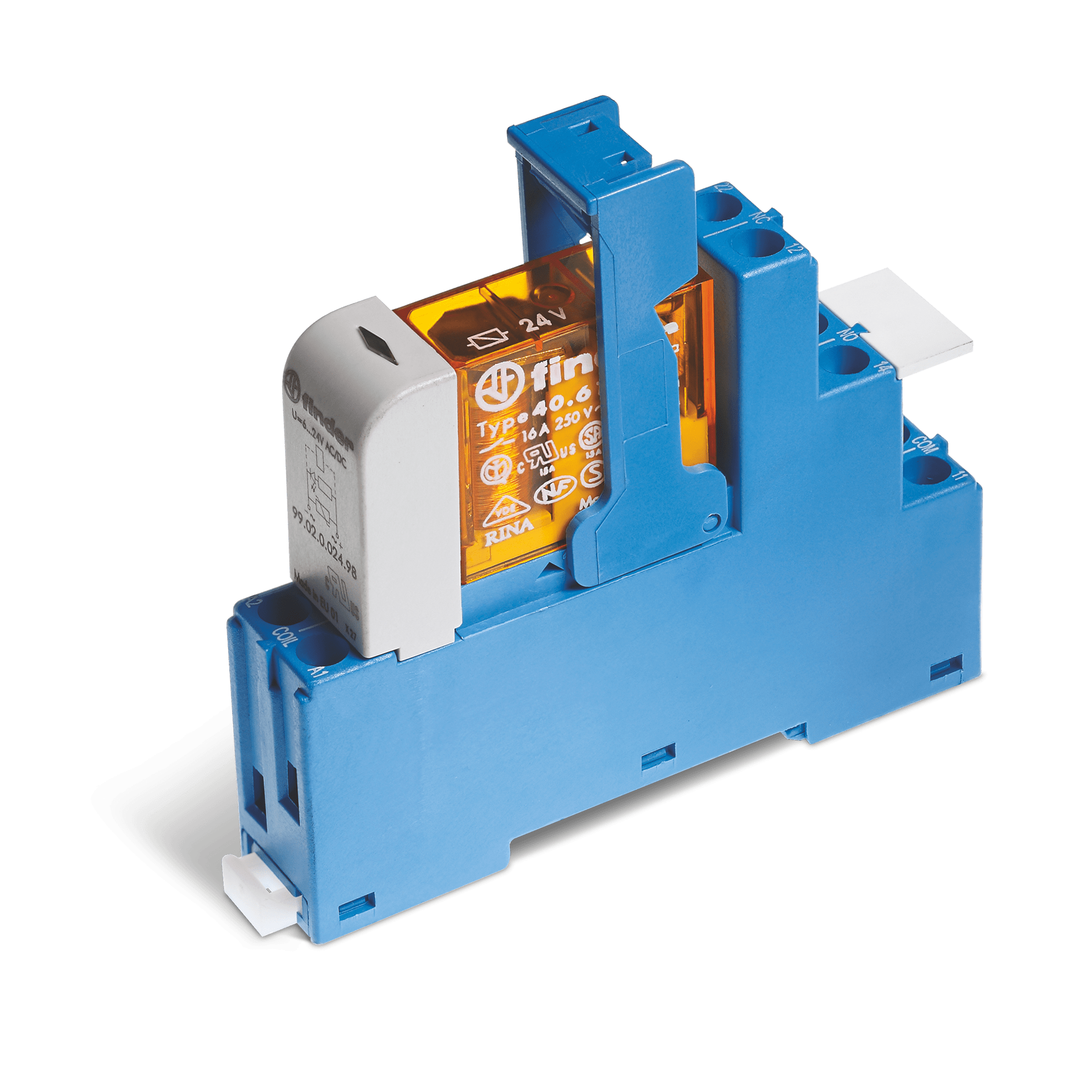 FINDER - INTERFACCIA MODULARE A RELE' 1 CONTATTO 486180244060SMA