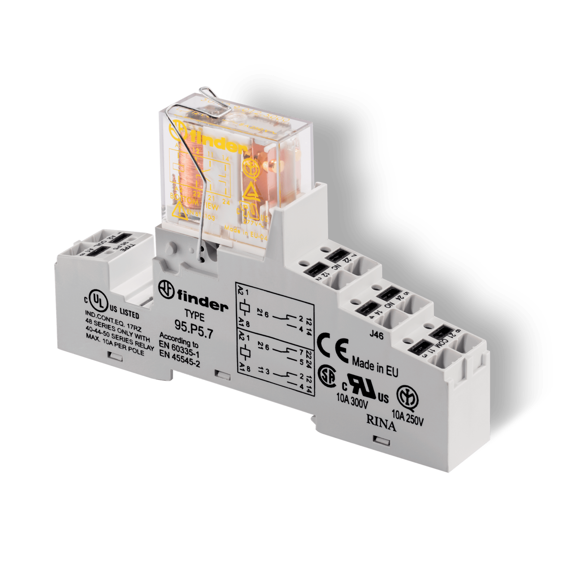 FINDER - INTERFACCIA MOD. A RELE' SICUREZZA PI 48P290245007SMA