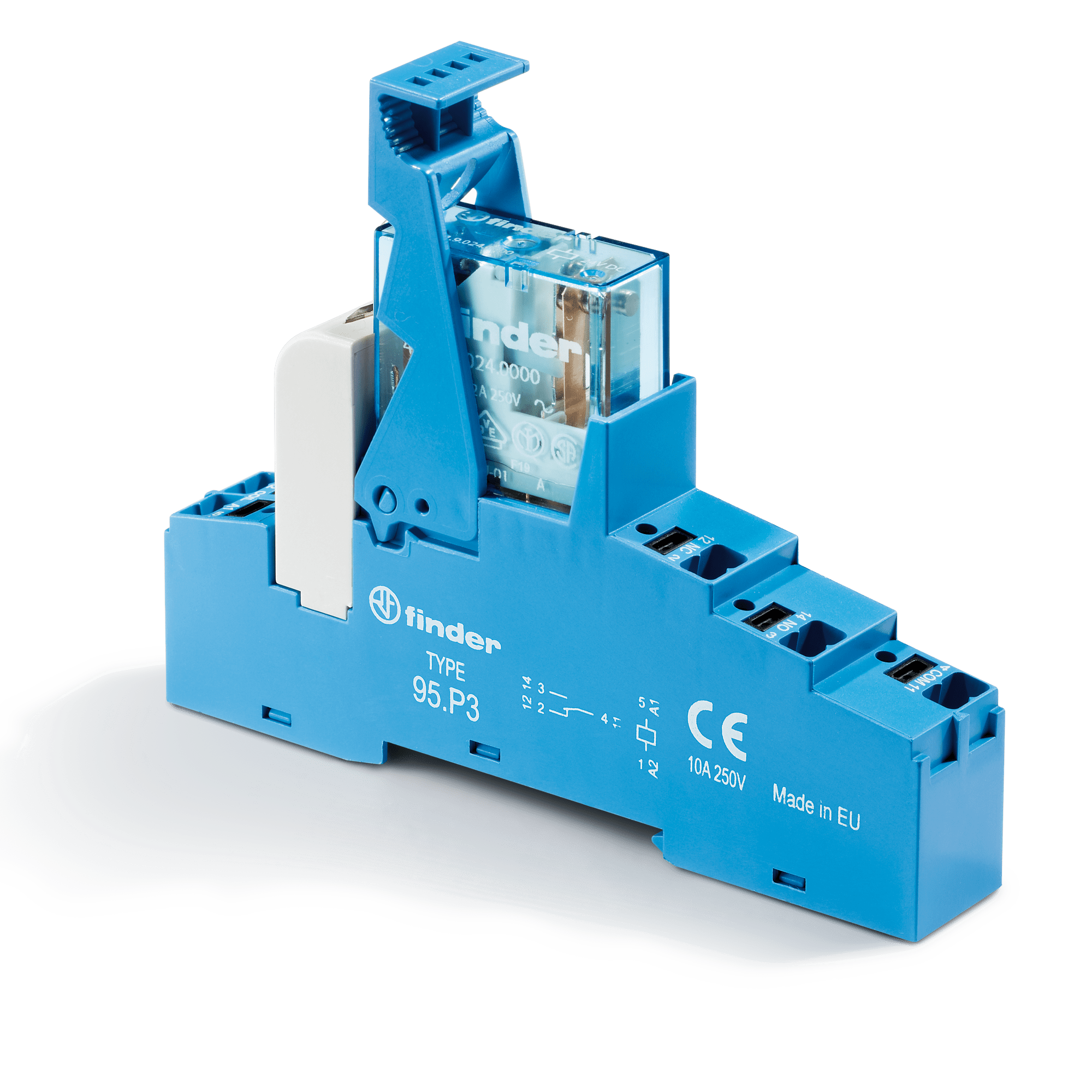 FINDER - INTERFACCIA MOD A RELE' 1 CONTATTO PUSH- 48P382300060SPA