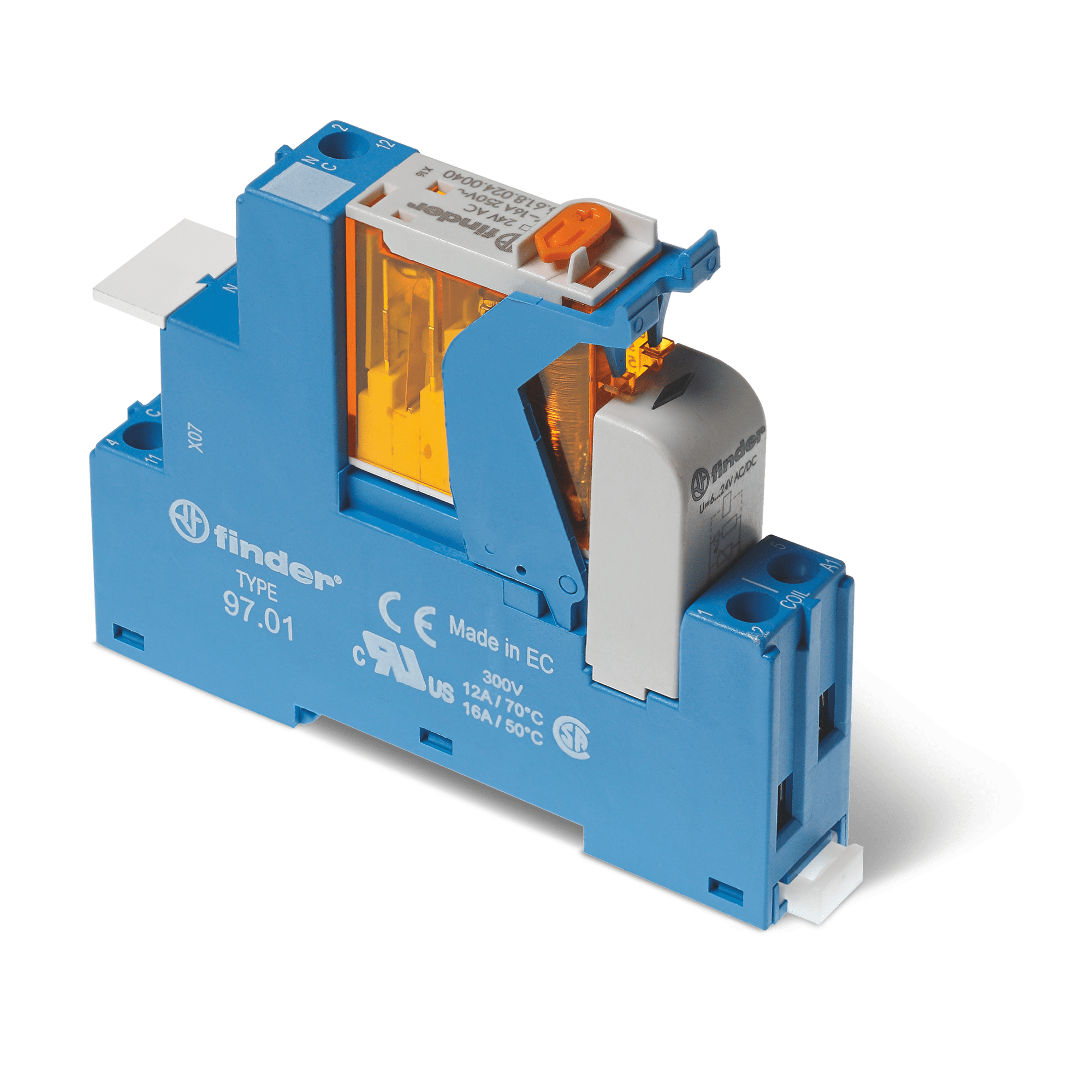 FINDER - INTERFACCIA MODULARE A RELE' 1 CONTATTO 4C0181100060SPA