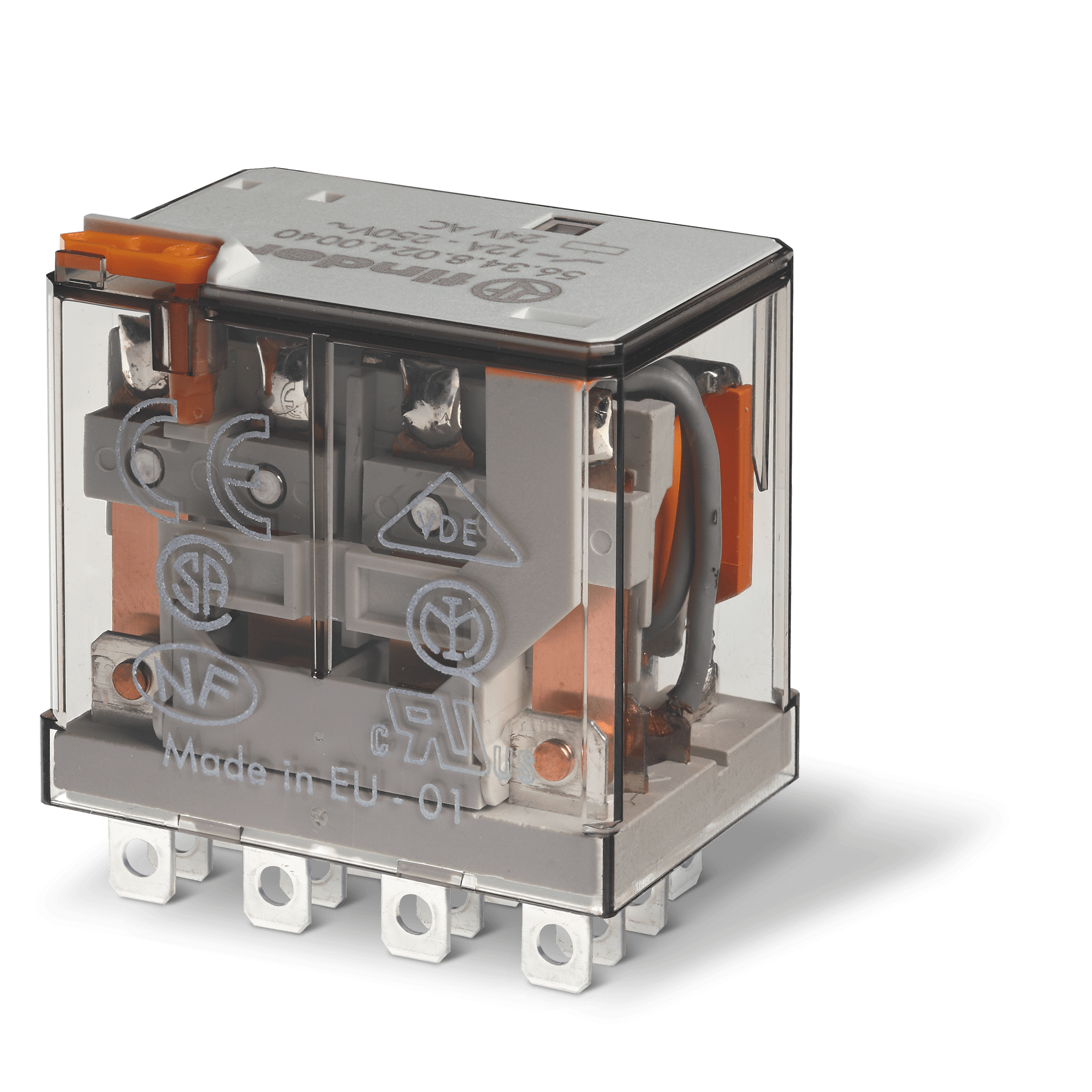 FINDER - RELE' DI POTENZA 4 CONTATTI 12A 563490244010