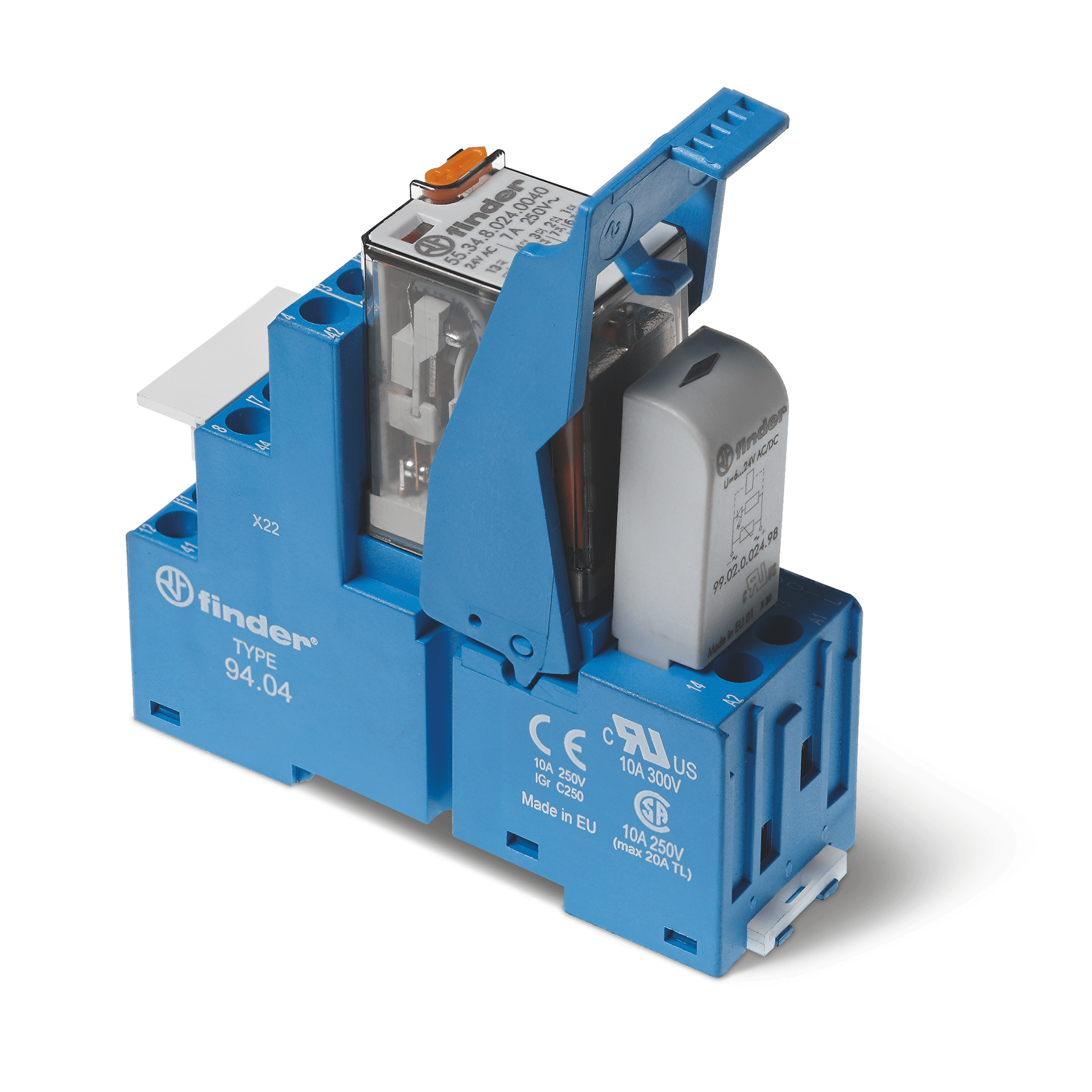 FINDER - INTERFACCIA MODULARE A RELE' 4 CONTATTI 583480120060SPB