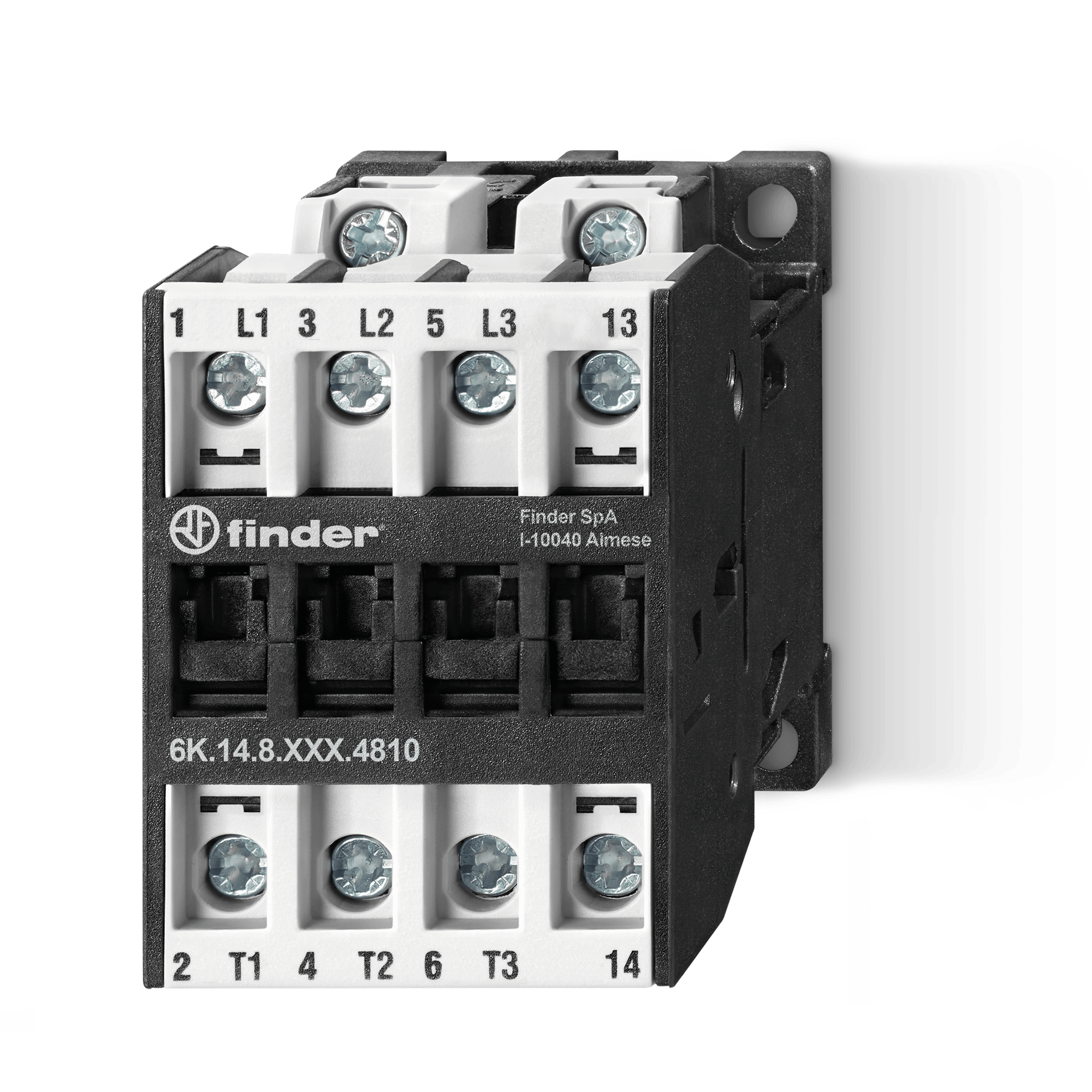 FINDER - CONTATTORE INDUSTRIALE 4NO BOBINA DC 6K1490124310