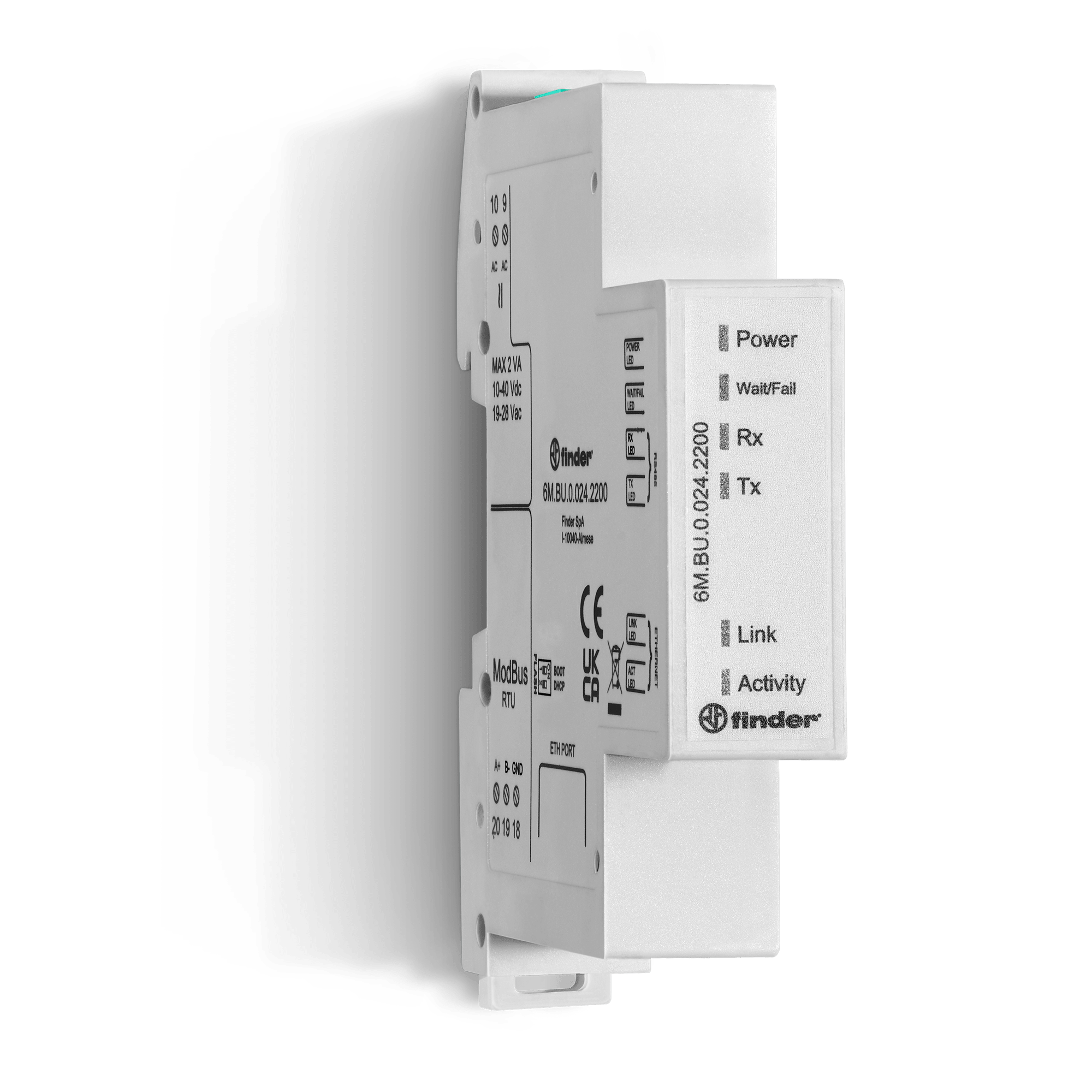 FINDER - BRIDGE MODBUS TCP TO MODBUS RS485 6MBU00242200