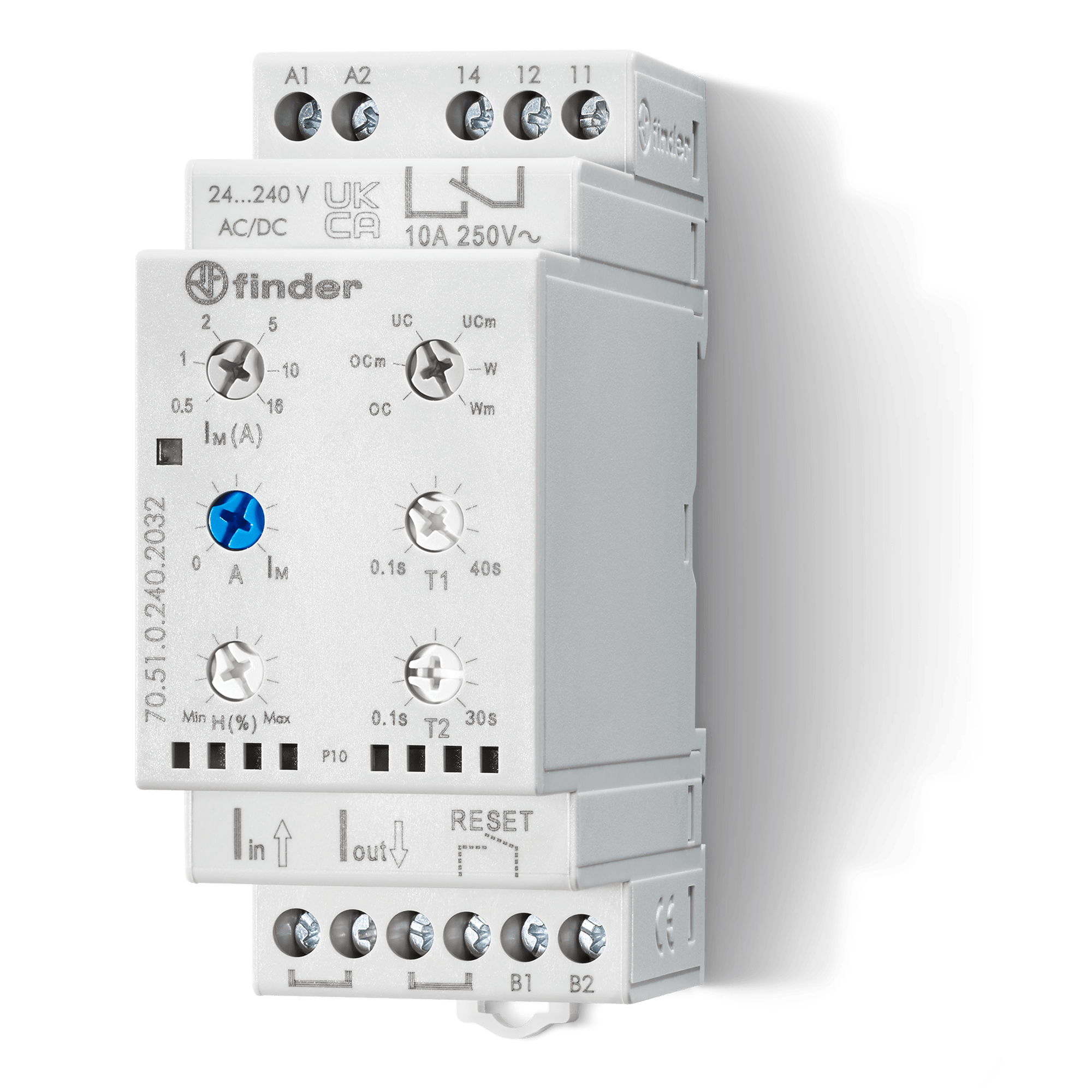 FINDER - RELE' CONTROLLO CORRENTE PROGRAMMABILE N