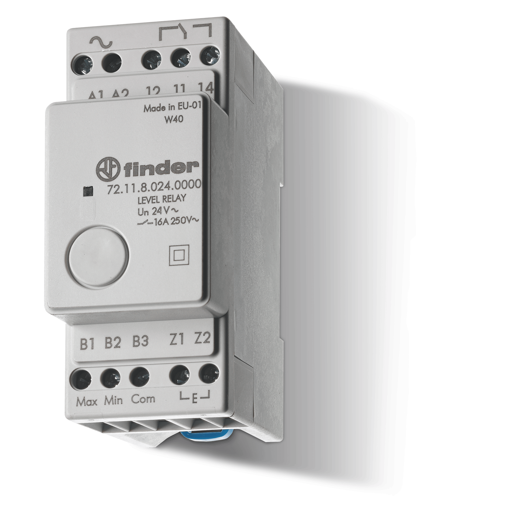 FINDER - CONTROLLO LIVELLO LIQUITI 150KOHM 1CO 721181250000