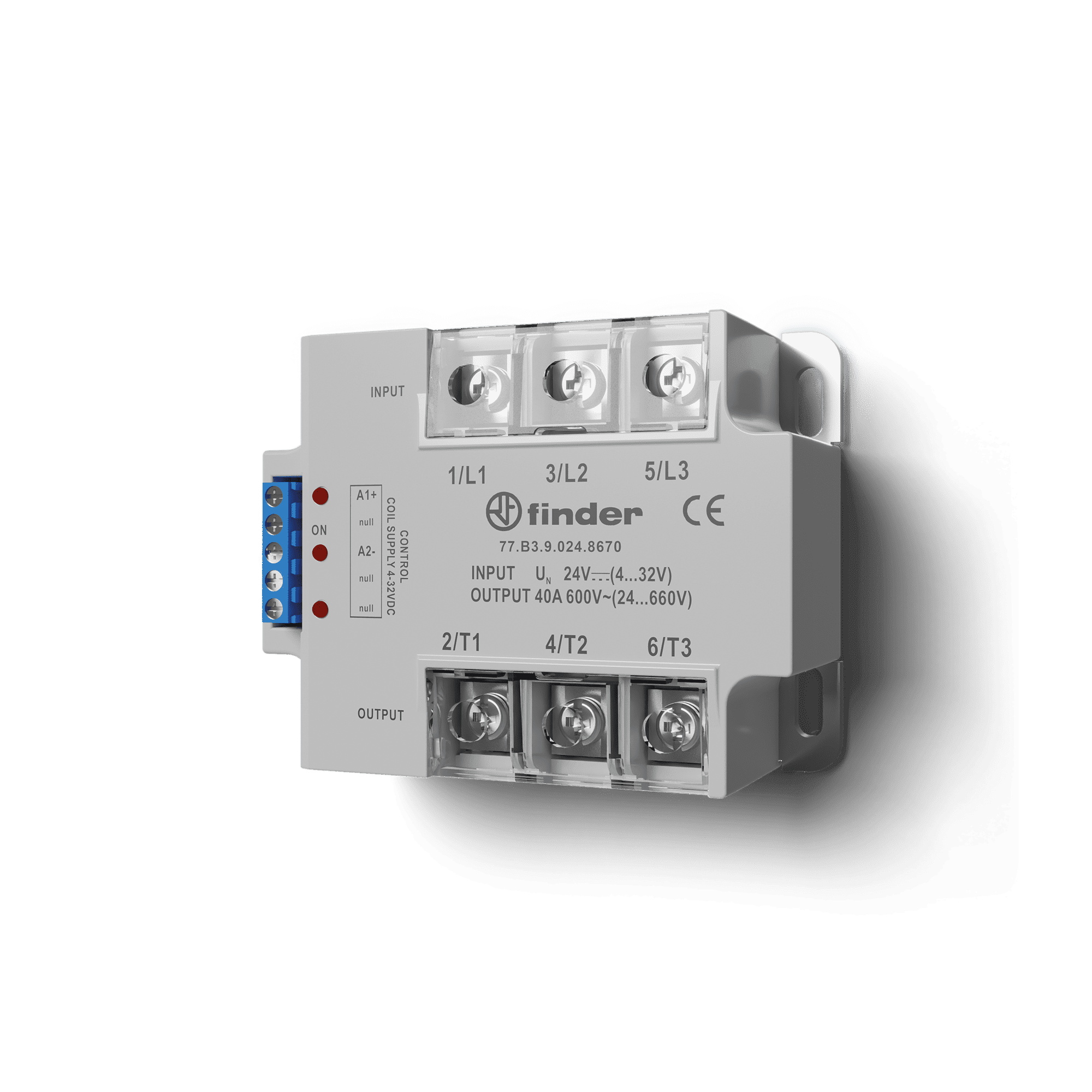 FINDER - RELE' PANNELLO SSR 80A PANNELLO TRIFASE