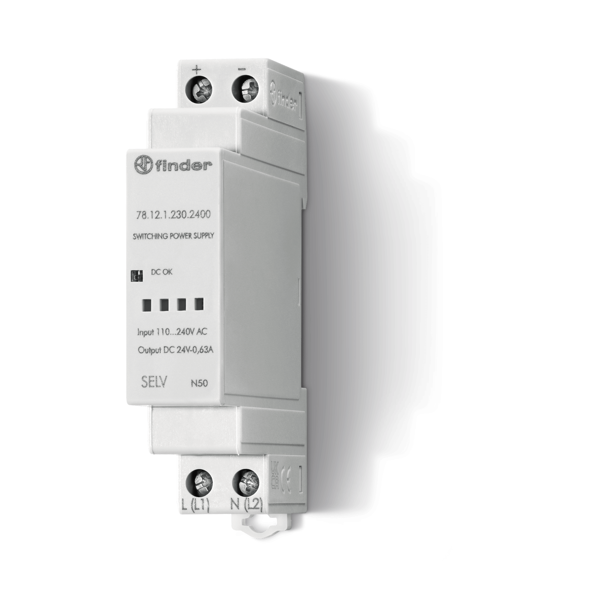 FINDER - ALIMENTATORE SWITCHING 12W 24VDC (0,5A)