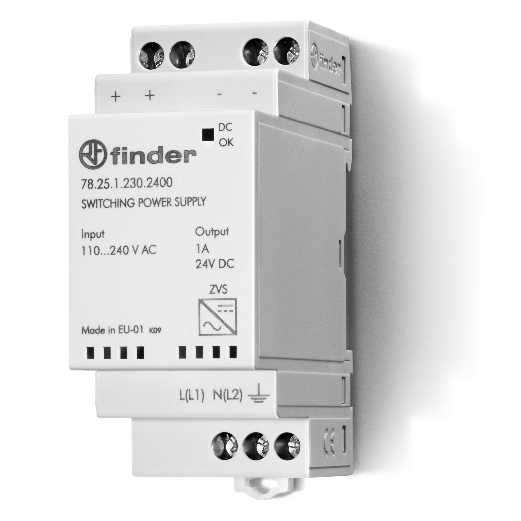 FINDER - ALIMENTATORE SWITCHING 25W PER OPTA