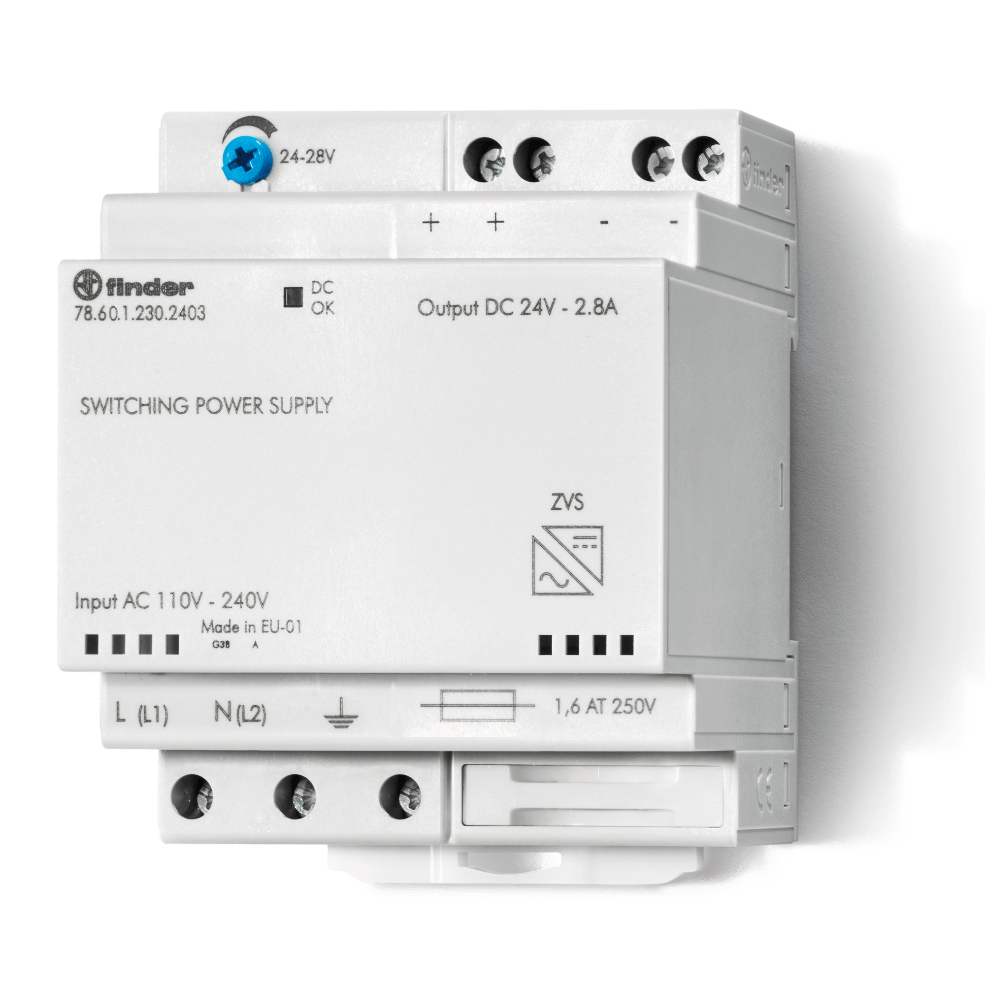 FINDER - ALIMENTATORE SWITCHING 60W 24VDC (2.8A)