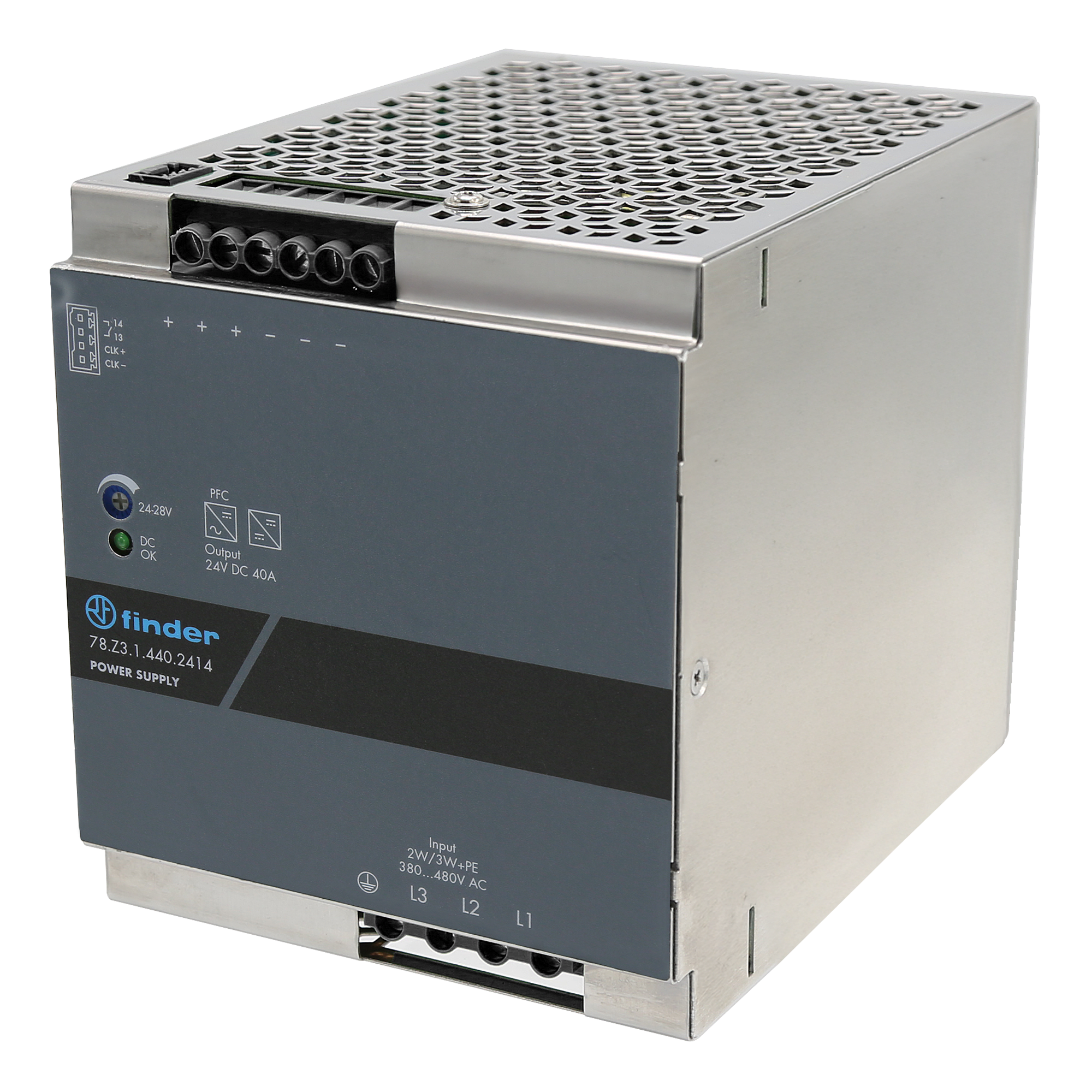 FINDER - ALIMENTATORE SWITCHING 40A 24VDC 960W 78Z314402414