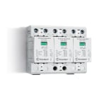 FINDER - SPD CLASSE1+2 TRIFASE 3P 260VAC 3+0 25KA 7P0382601025