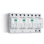 FINDER - SPD CLASSE1+2 TRIFASE 4P 255VAC 3+1 7KA