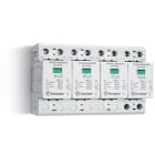 FINDER - SPD CLASSE1+2 TRIFASE 4P 260VAC 4+0 25KA 7P0582601025