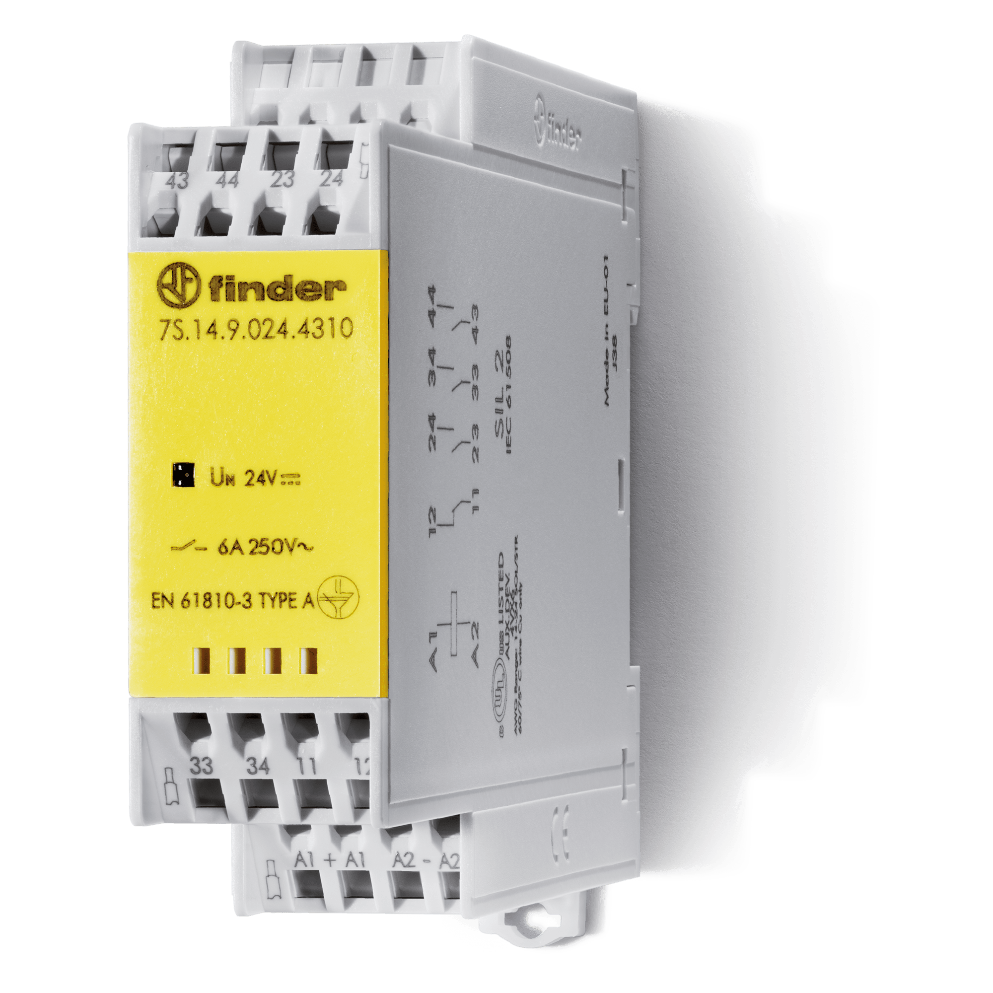 FINDER - RELE' MODULARE CON CONTATTI GUIDATI 7S1482304310