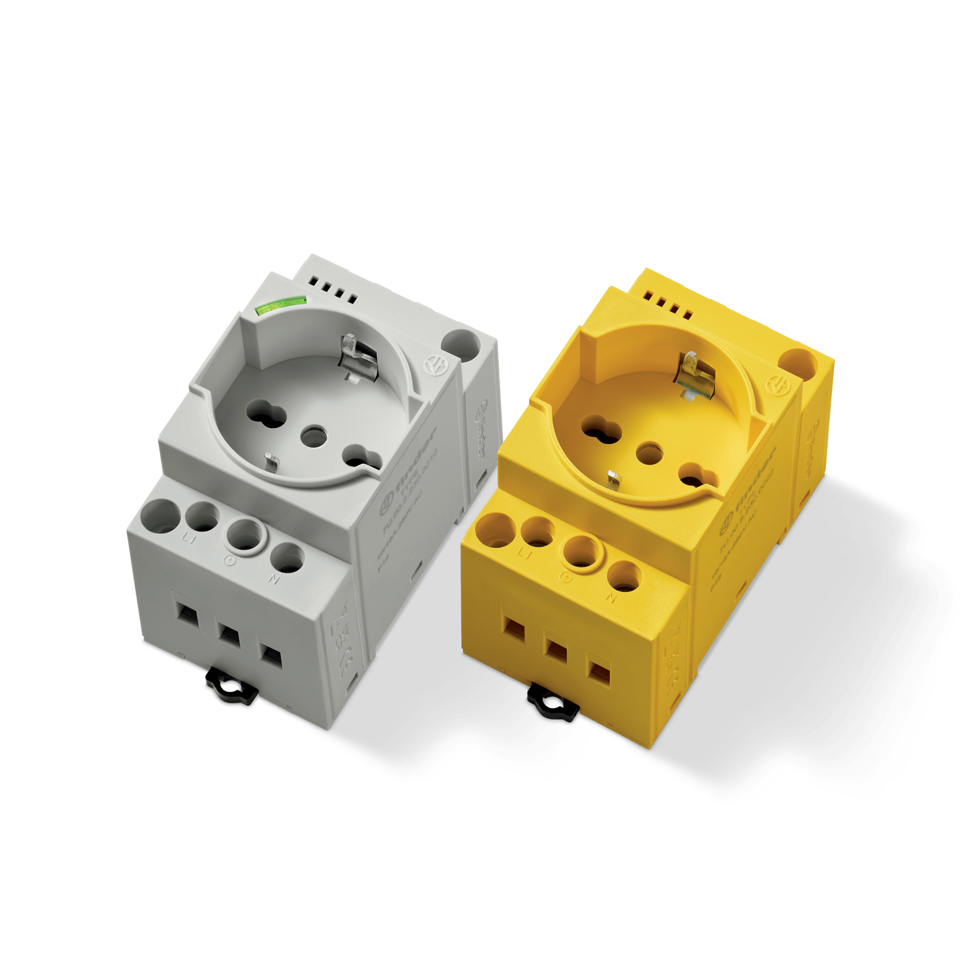 FINDER - PRESA DA QUADRO GIALLA 7U0082300002