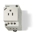 FINDER - PRESA DA QUADRO-USA GRIGIA CON LED 7U0281200010