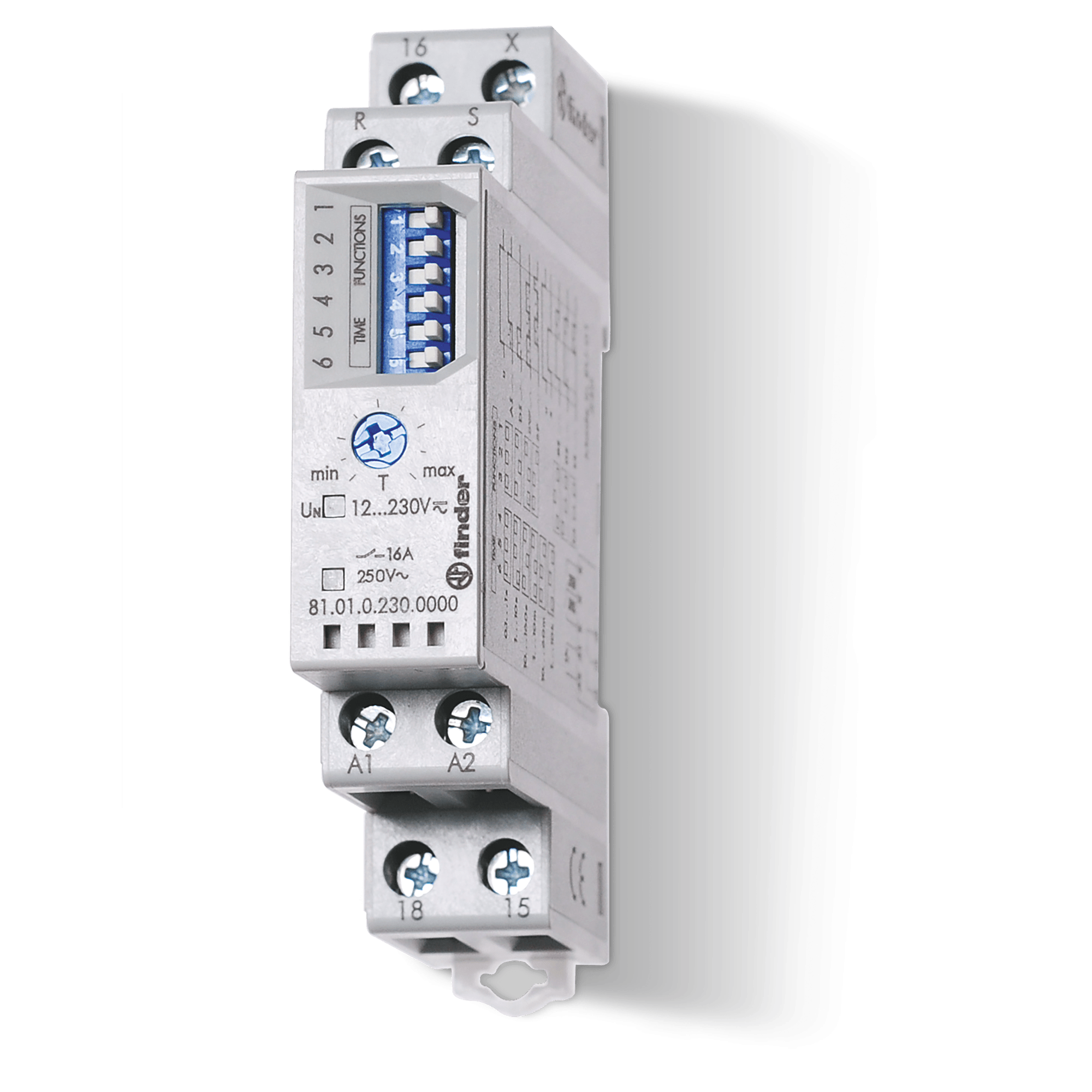 FINDER - TEMPORIZZATORE MULTIFUNZ.RESET 12/240V 1 810102300000T